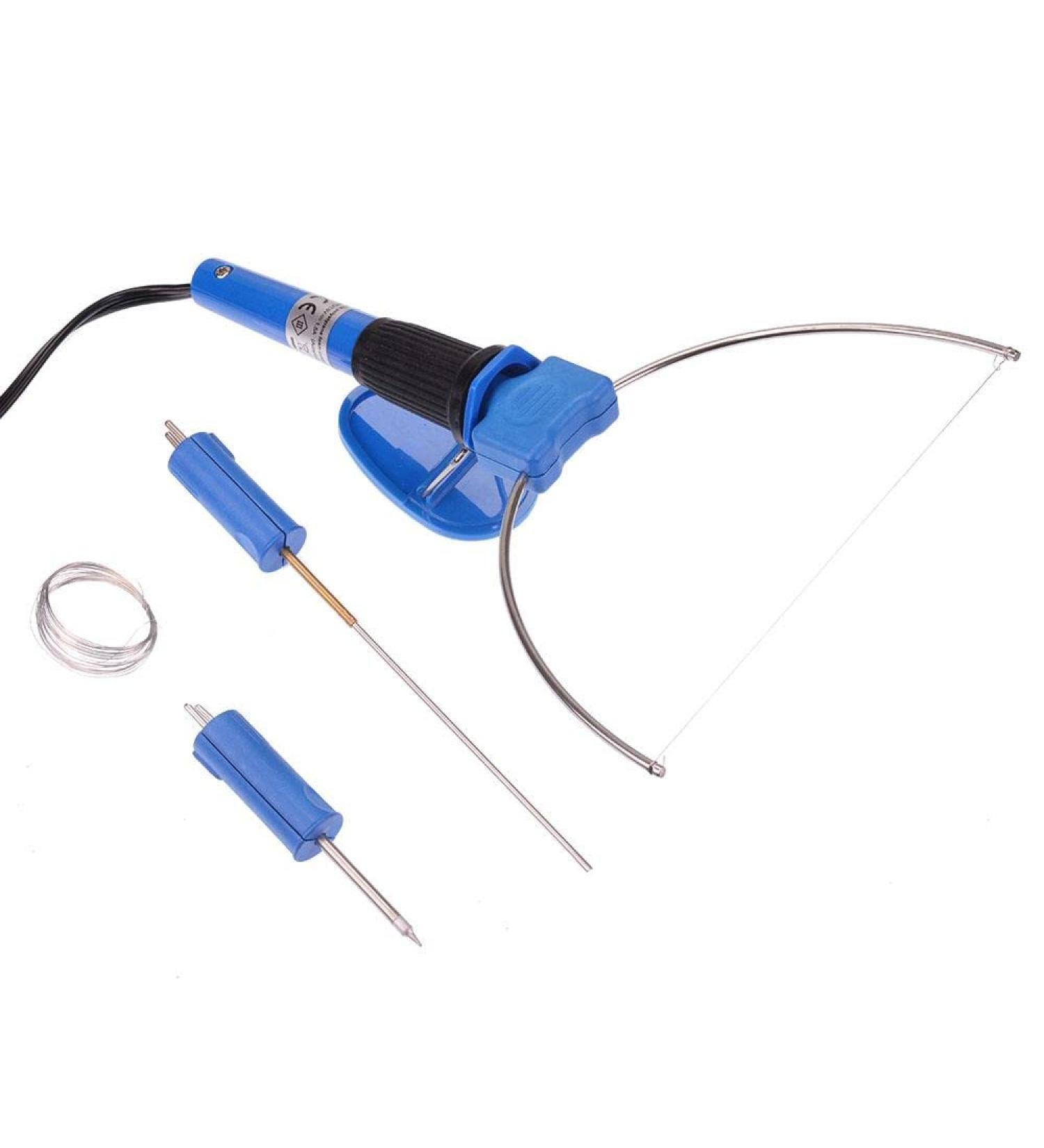 3 in 1 Polystyrene Foam Cutter Kit with 3 Interchangeable Tips Hot Wire Tip Cutting Tip and Engraving Tip UK 5V Power Adapter Hobby DIY