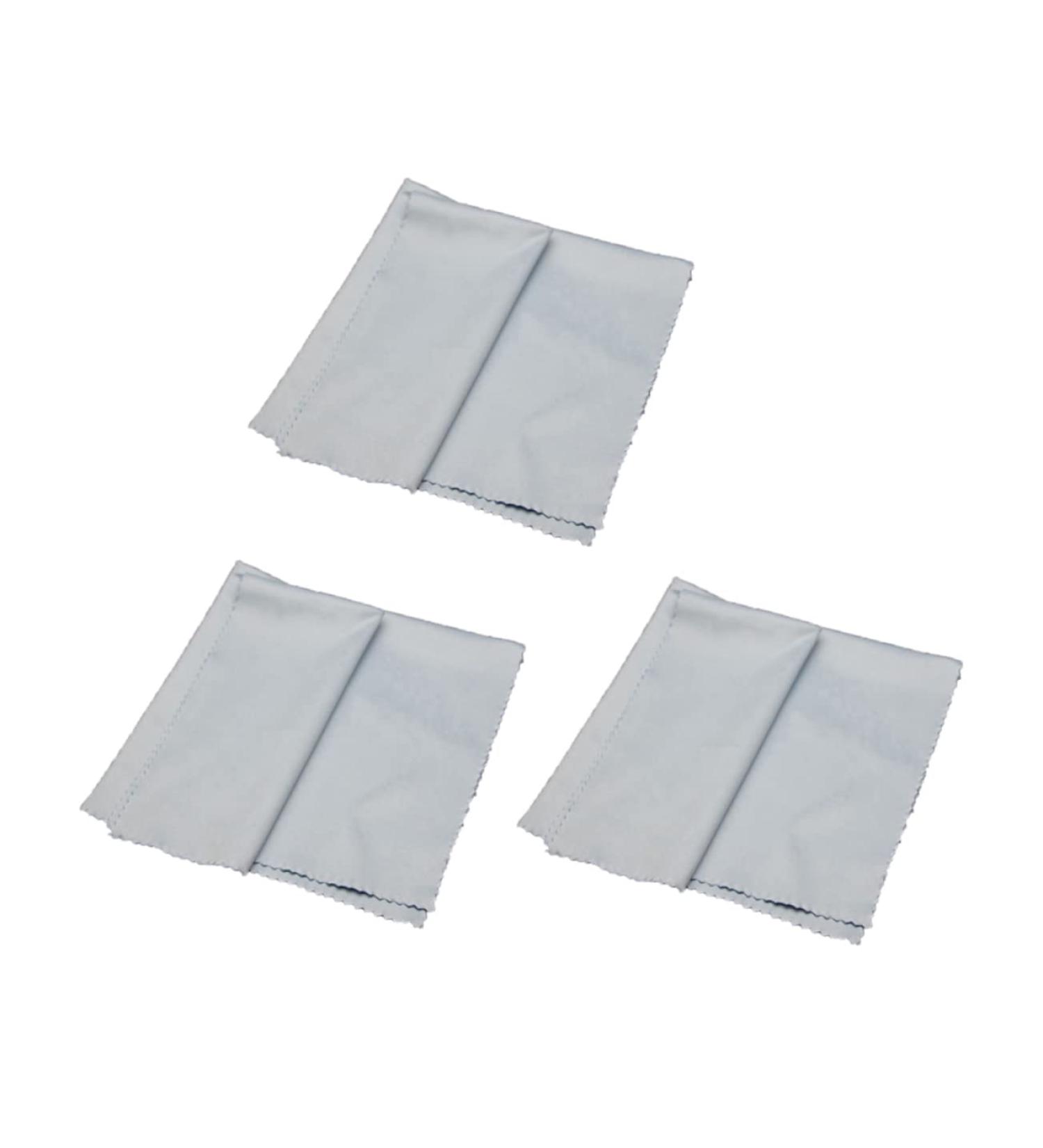 GLEAVI 3pcs Microfiber Cleaning Cloth Set - Jewelry Eyeglasses & Glasses Wipe - Durable & Effective Soft Cloth for All Surfaces - Buy Online on GoSupps.com