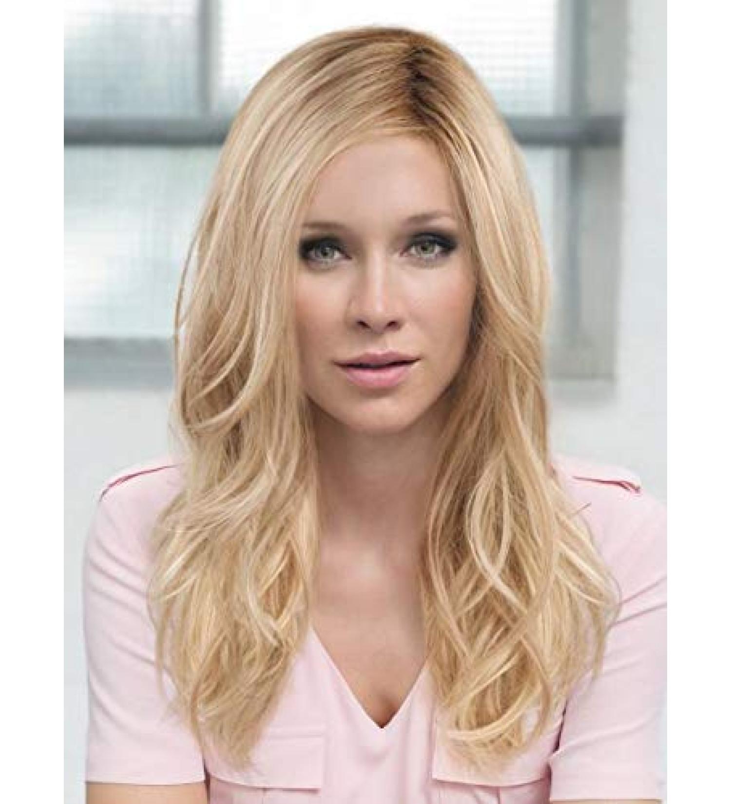 Curly long hair wig Arrow by Ellen Wille (chocolate rooted)
