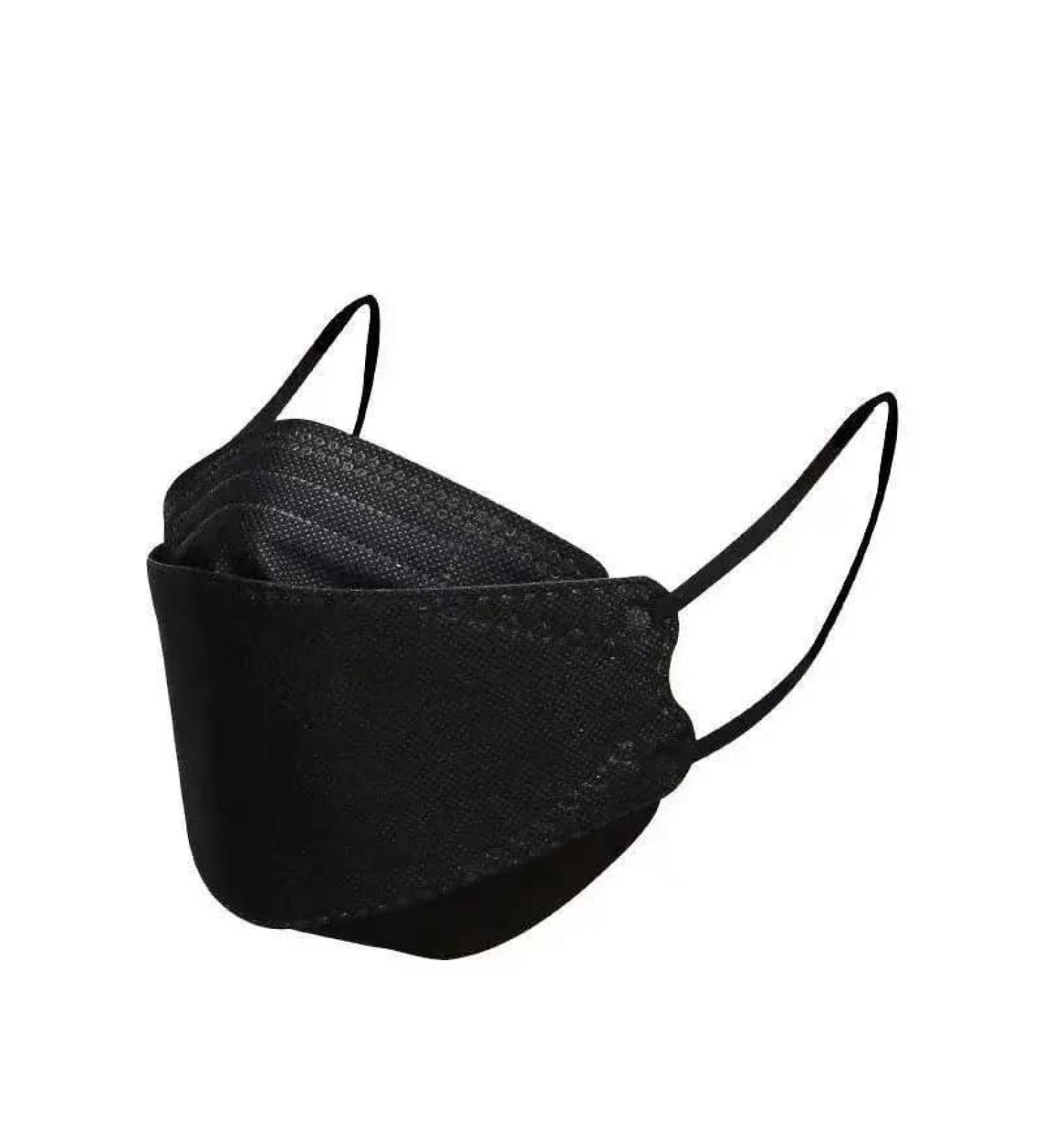 Ships from Canada-pc of 50 Disposable Face_Mask 4-Ply EarLoop.Protective breathable dust-proof everyday use 1 Box(50 PC) Black - Buy Online on GoSupps.com
