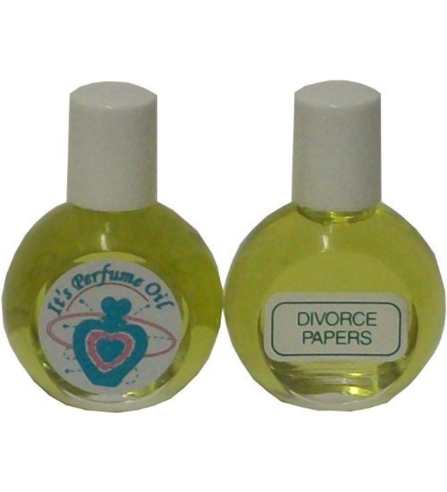 It's Perfume Oil - Branded Original - Divorce Papers - Parfum Essence .57 Ounce (17ml)
