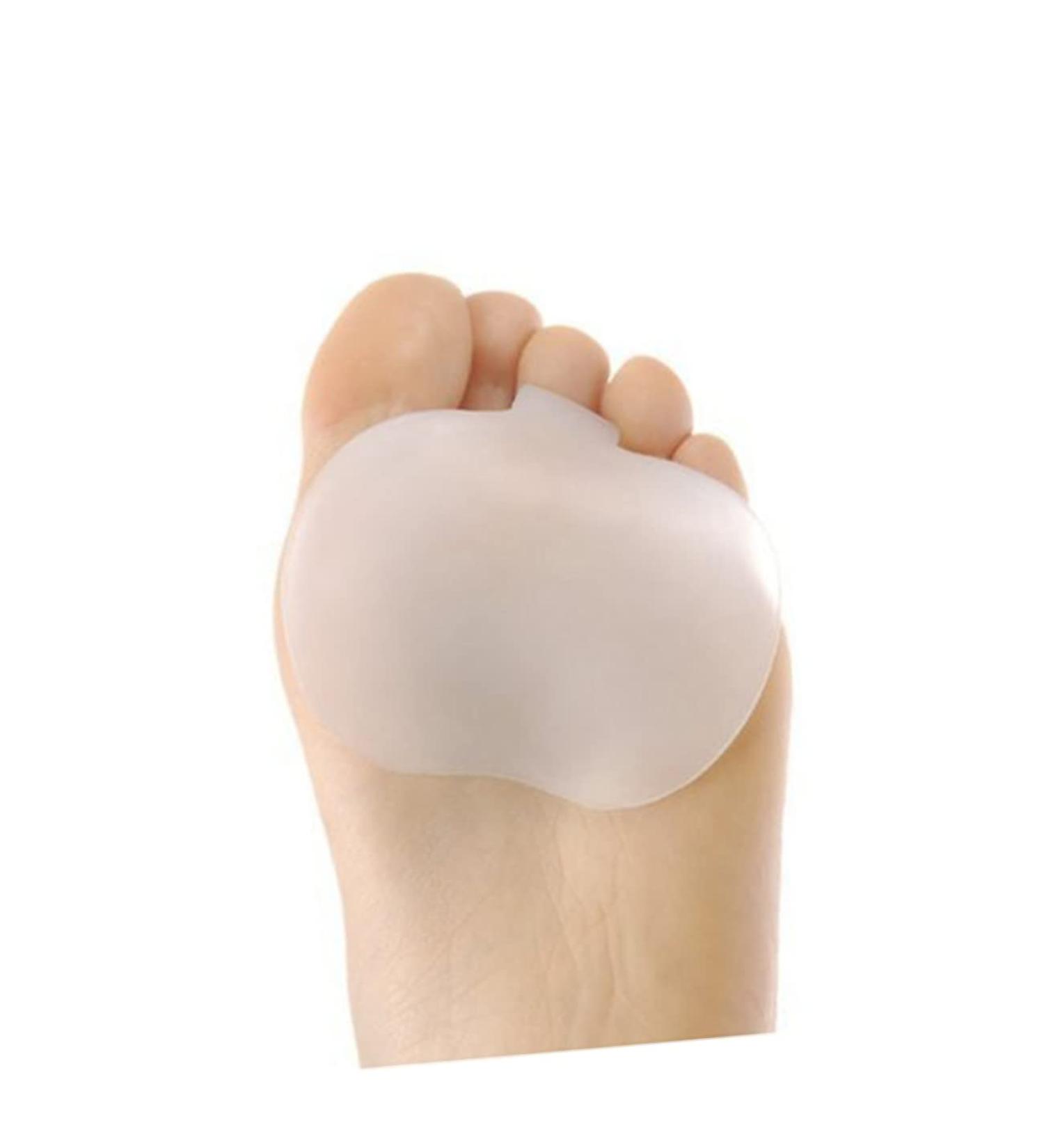 Gel Bunion Protector and Toe Spreader Insoles for High Heels - Forefoot Pad for Foot Comfort - White Splitter for Bunion Relief - Buy Online on GoSupps.com