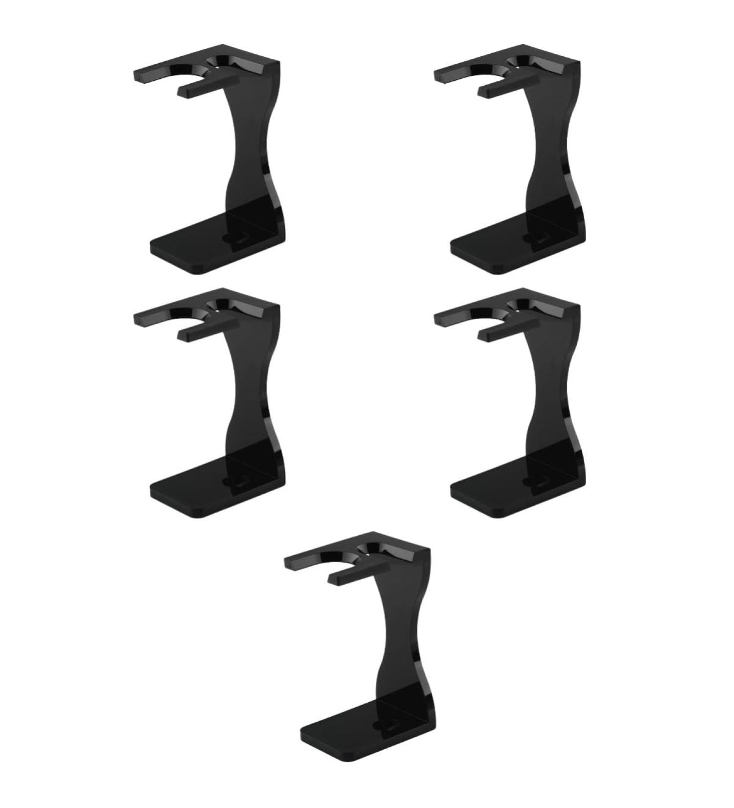 Fomiyes 5-Pack Bart Brushes & Razor Holder - Premium Acrylic Shaving Set for Men | International Shipping - Buy Online on GoSupps.com