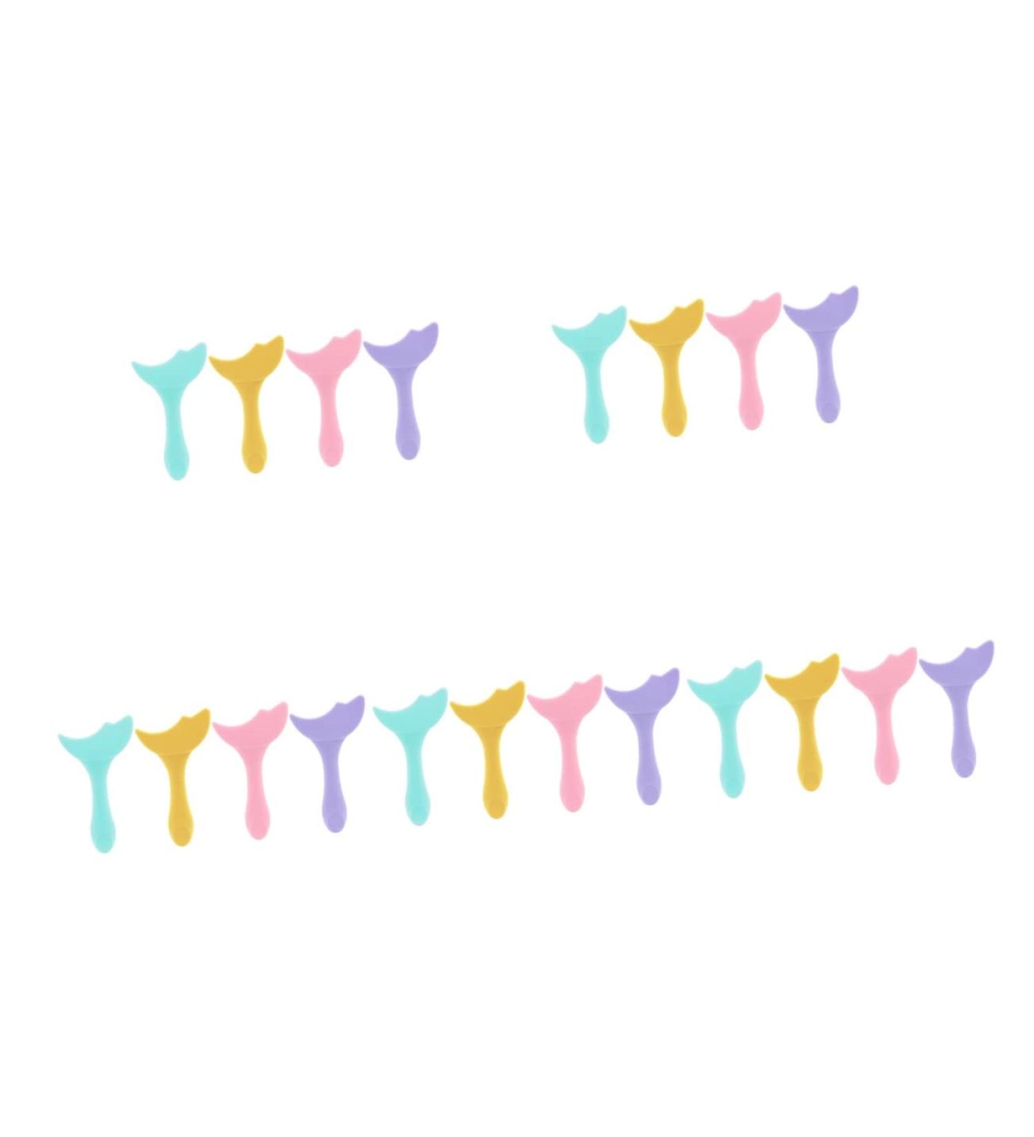 Beavorty 20 Pcs Eyeliner Make up Applicators for Face Silicone Tool Makeup Mascara Eyeliner Molds Eye Makeup Applicators Eyeliner Guide Tool Mascara Tool Aids Silicone Eyeliner Stencils 6.8X4.9X0.4CMx5pcs Assorted Colorx5pcs - Buy Online on GoSupps.com