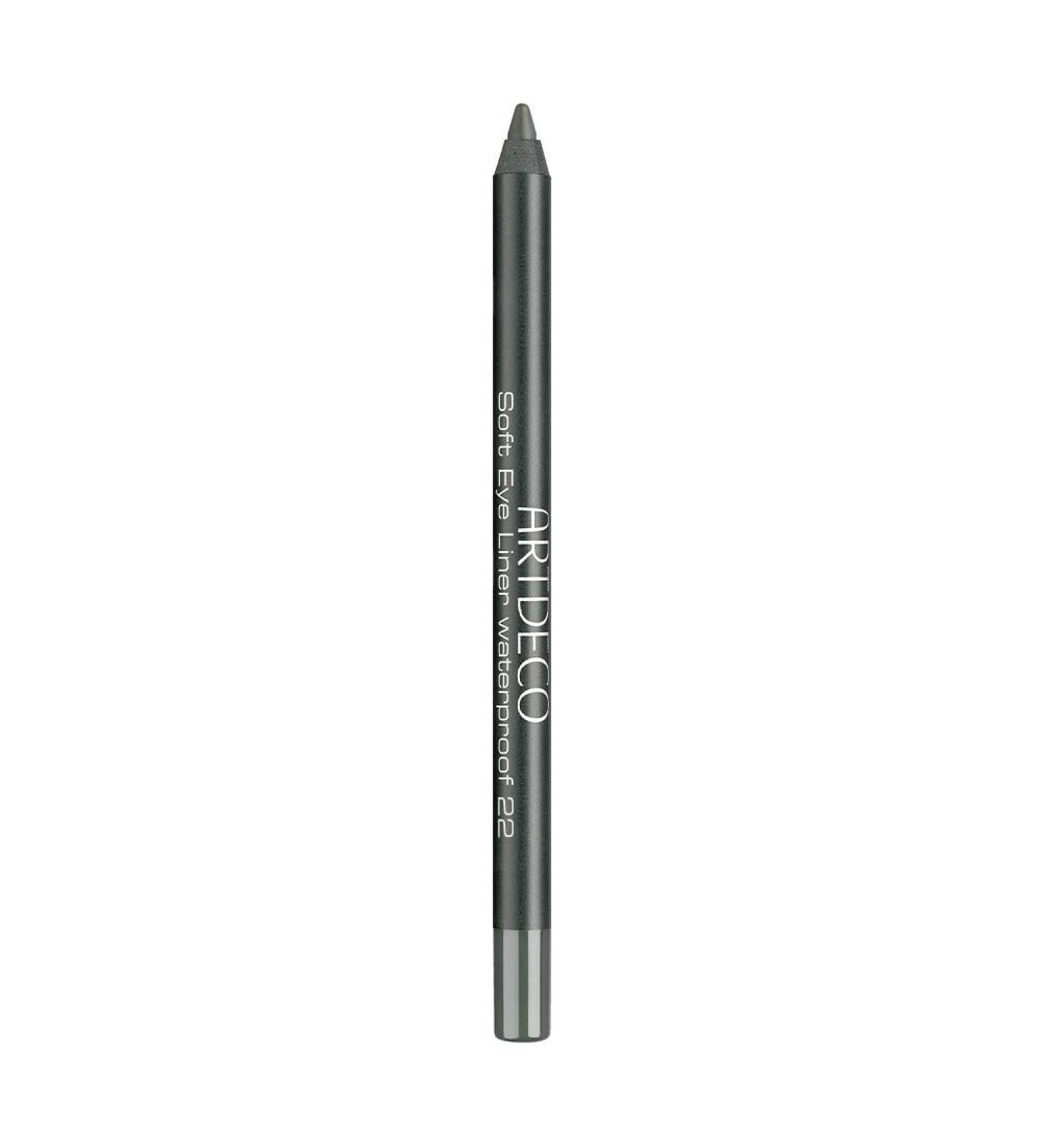 Artdeco Soft Eyeliner Waterproof - Long-Lasting Creamy Kohl Pencil in Dark Gray Green (1.2g) | International Shipping Available - Buy Online on GoSupps.com