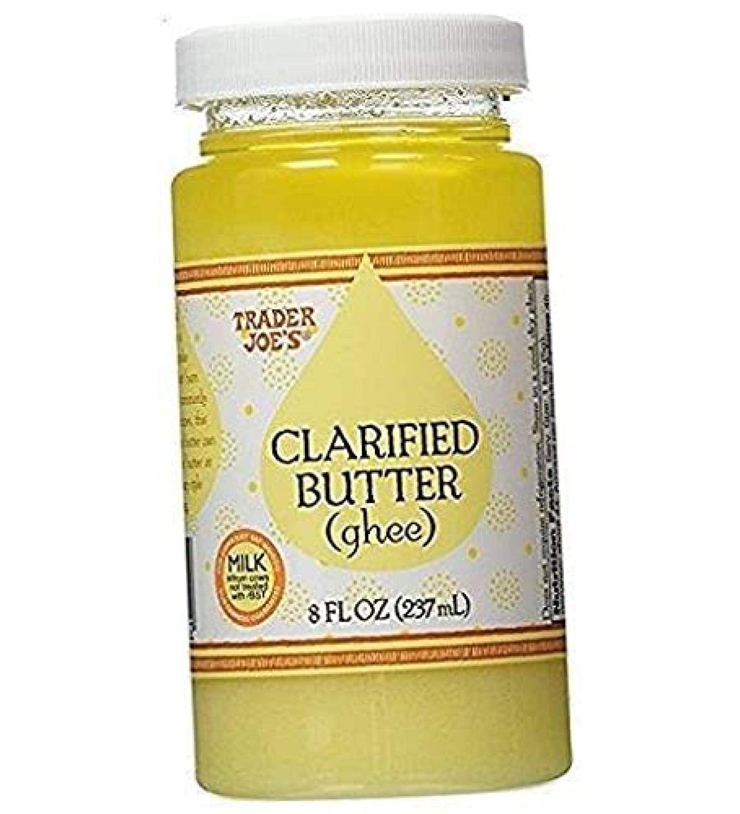 Trader Joe's Clarified Butter (Ghee) 8oz - Pure and Premium Quality - Buy Online on GoSupps.com
