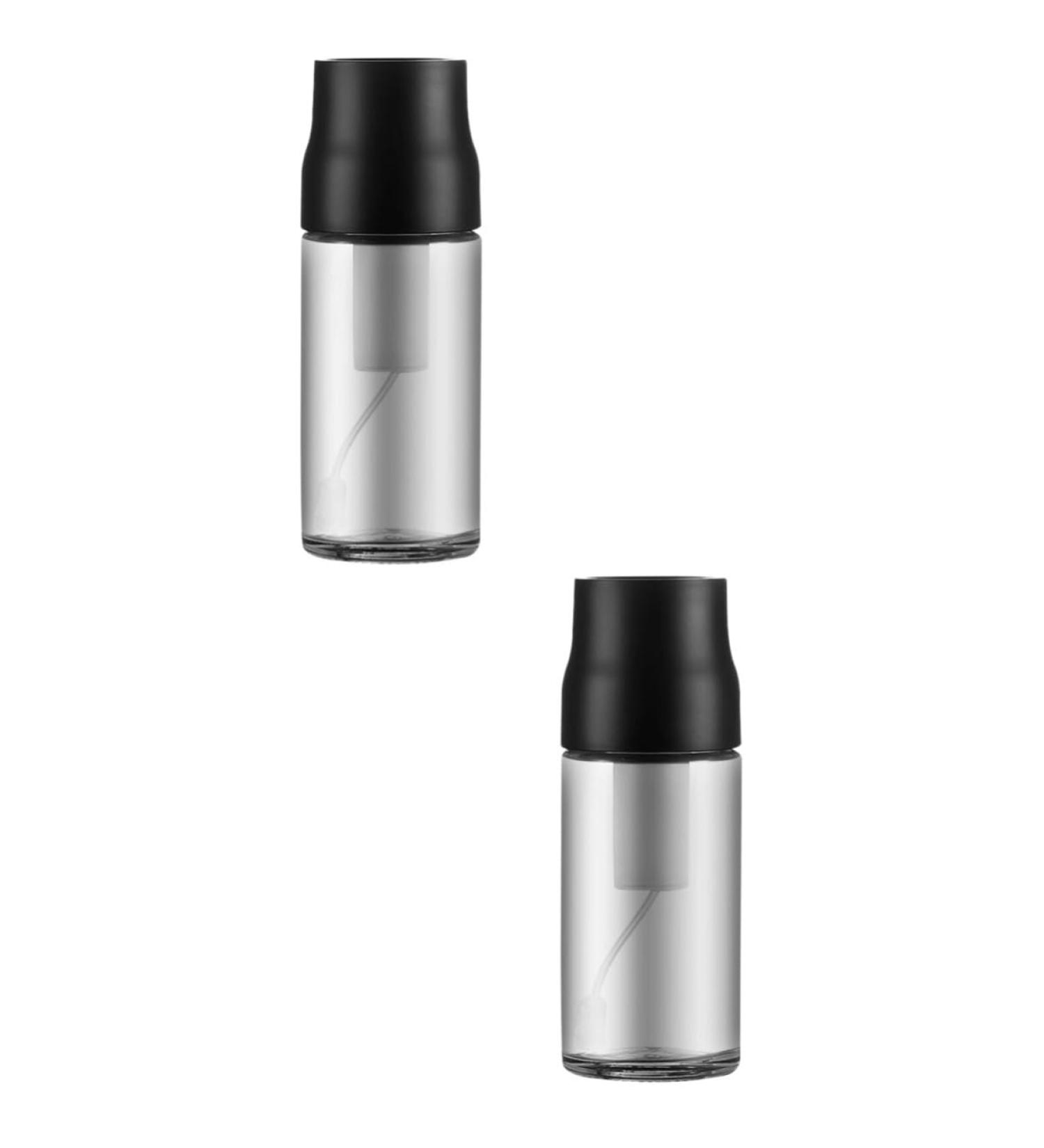 Zerodeko 2 Pcs Spray Bottle Oil Empty Bottle Bbq Oil Cooking Oil Olive Oil Dispenser Bottle Oil Sprayer Olive Oil Mister Olive Oil Pump Bottle Spray Oil Bottle Kitchen Glass Tanker Barbecue 15X5.5CMx2pcs Blackx2pcs - Buy Online on GoSupps.com