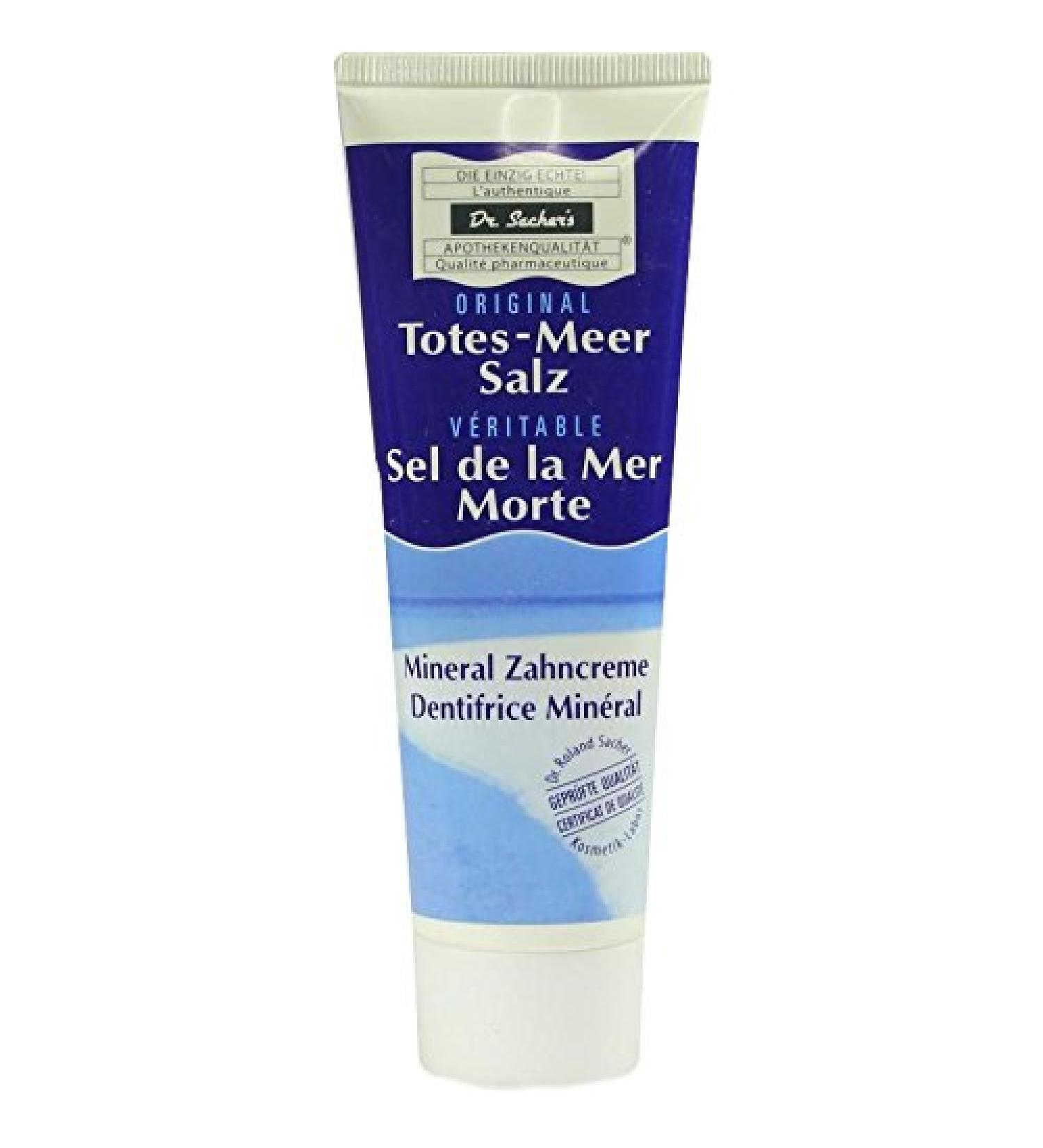 Dead sea salt mineral toothpaste 75 ml