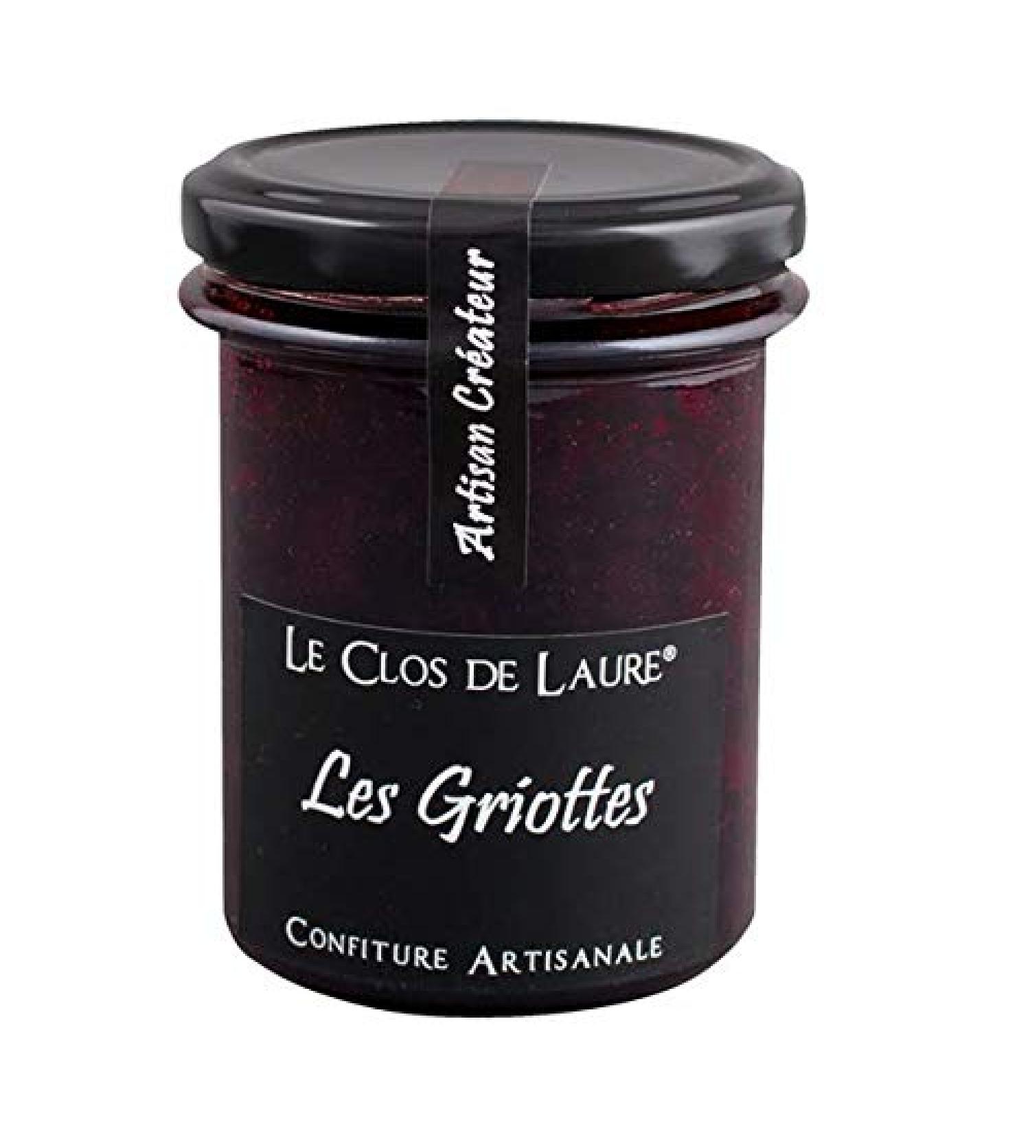 Le Clos de Laure cherry jam morello cherries from France 220g cherry