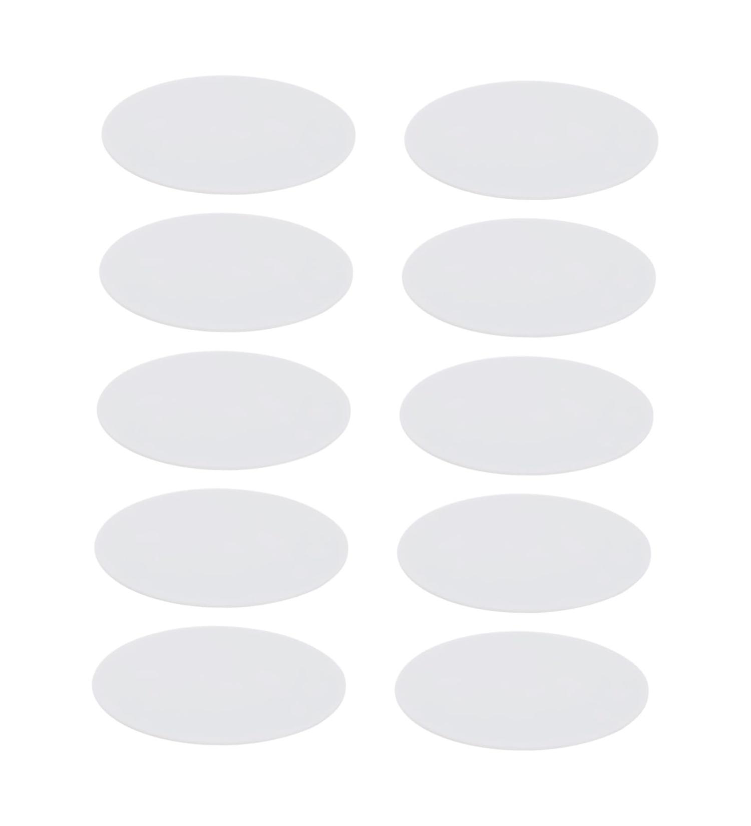 Buy EXCEART 10pcs Nail Polish Palette - Manicure Display Tools & Color Dishes for Nail Art - White Glue Board Mix - 9.5x9.5CM - International Shipping Available - Buy Online on GoSupps.com