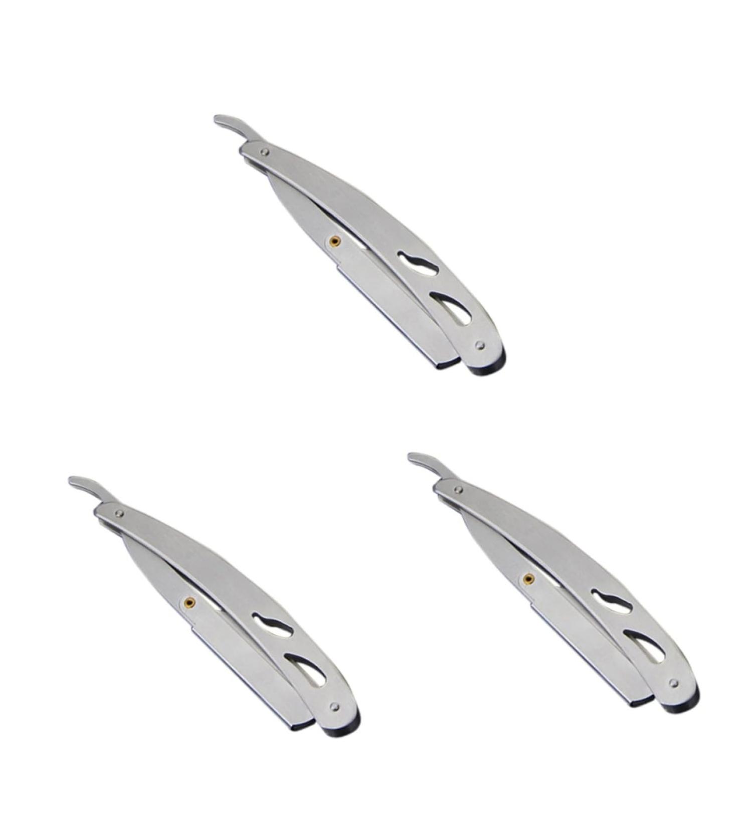 Zerodeko 3 stk Bald Head Razor for Men | Stainless Steel Shaving Machine | Premium Handheld Razor for Smooth Shaves - Buy Online on GoSupps.com