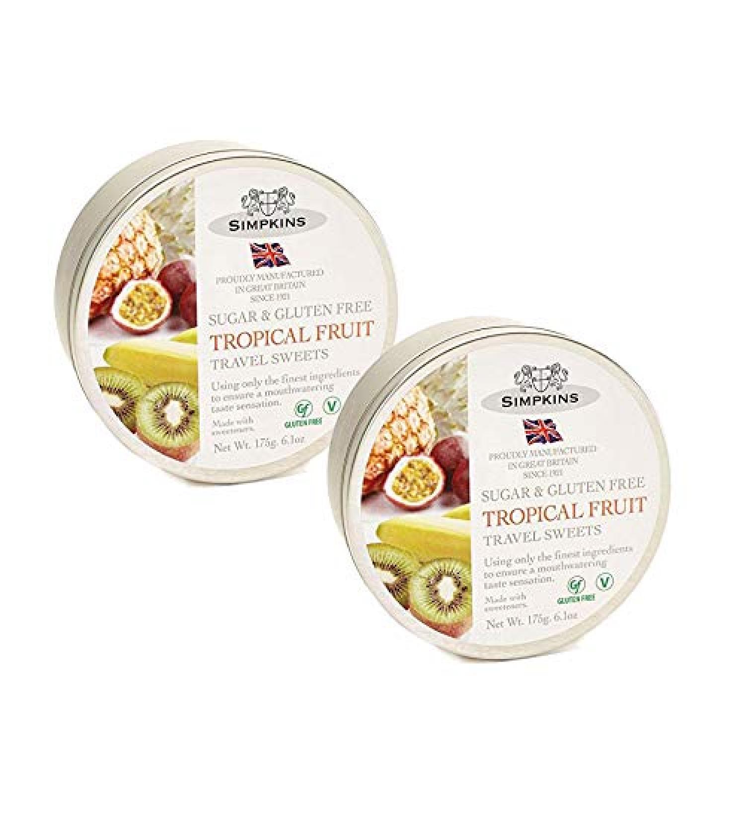 Simpkins Sugar Free Travel Sweets 175g 2 Pack