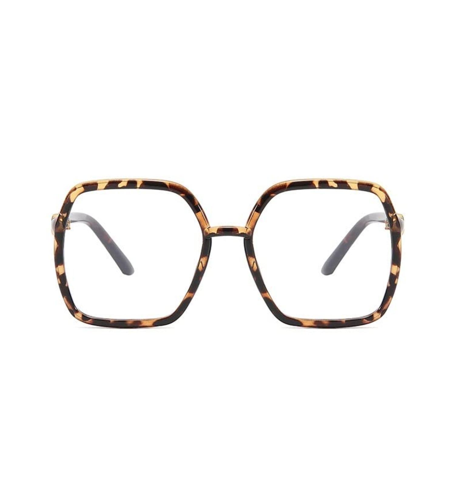Blue Light Blocking Oversized Square Reading Glasses - +2.00 Tortoiseshell Anti-Eyestrain Eyeglasses for Computer Use - Buy Online on GoSupps.com