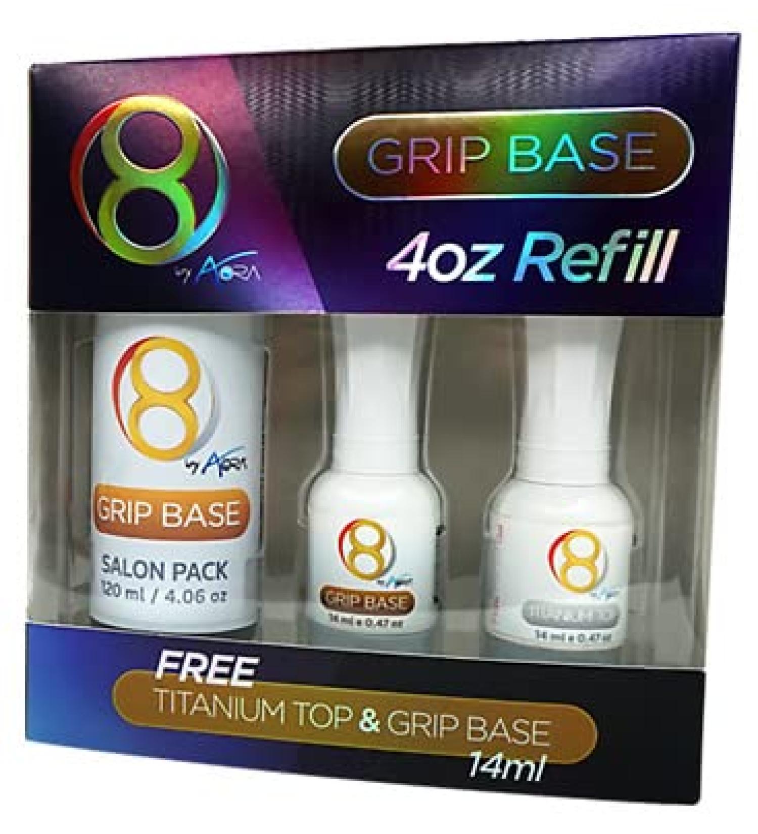 Aora Grip Base 4 oz Refill Kit