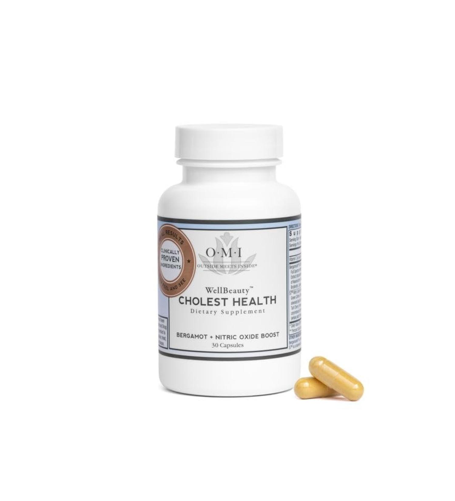 OMI CholestHealth + Nitric Oxide - Supports Healthy Cholesterol & Heart Health | 30-Day Supply | Developed by Award-Winning Cardiologist - Buy Online on GoSupps.com
