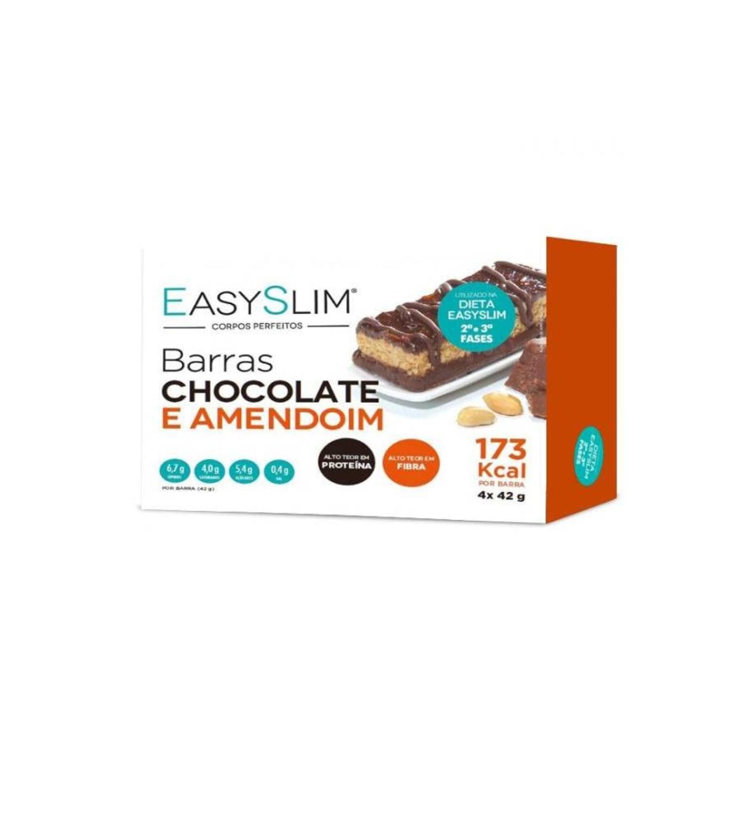 EasySlim chocolate and peanuts 4 x 42 g