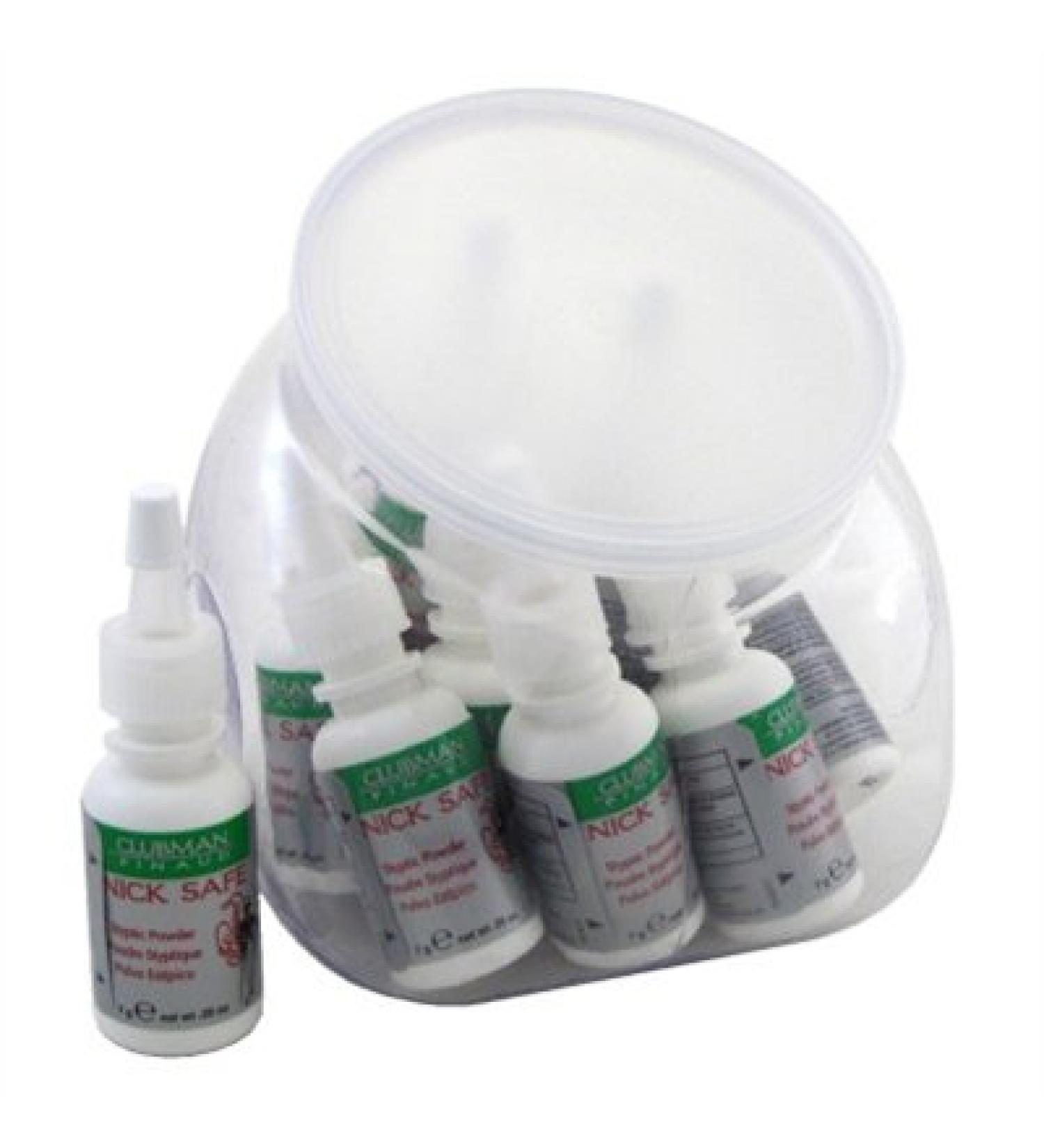 Clubman Nick Safe Styptic Powder (12 Pieces) Tub