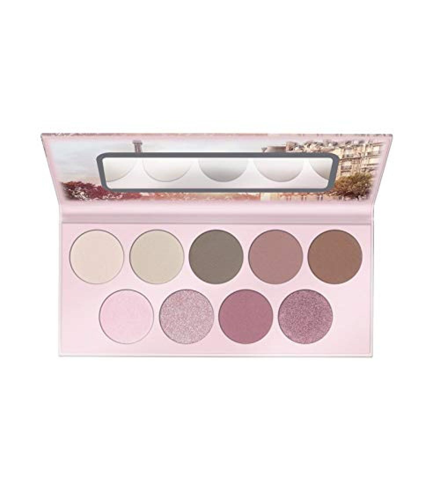 essence | Salut Paris Eyeshadow Palette | 9 Blendable Shades | Matte & Shimmer Finishes