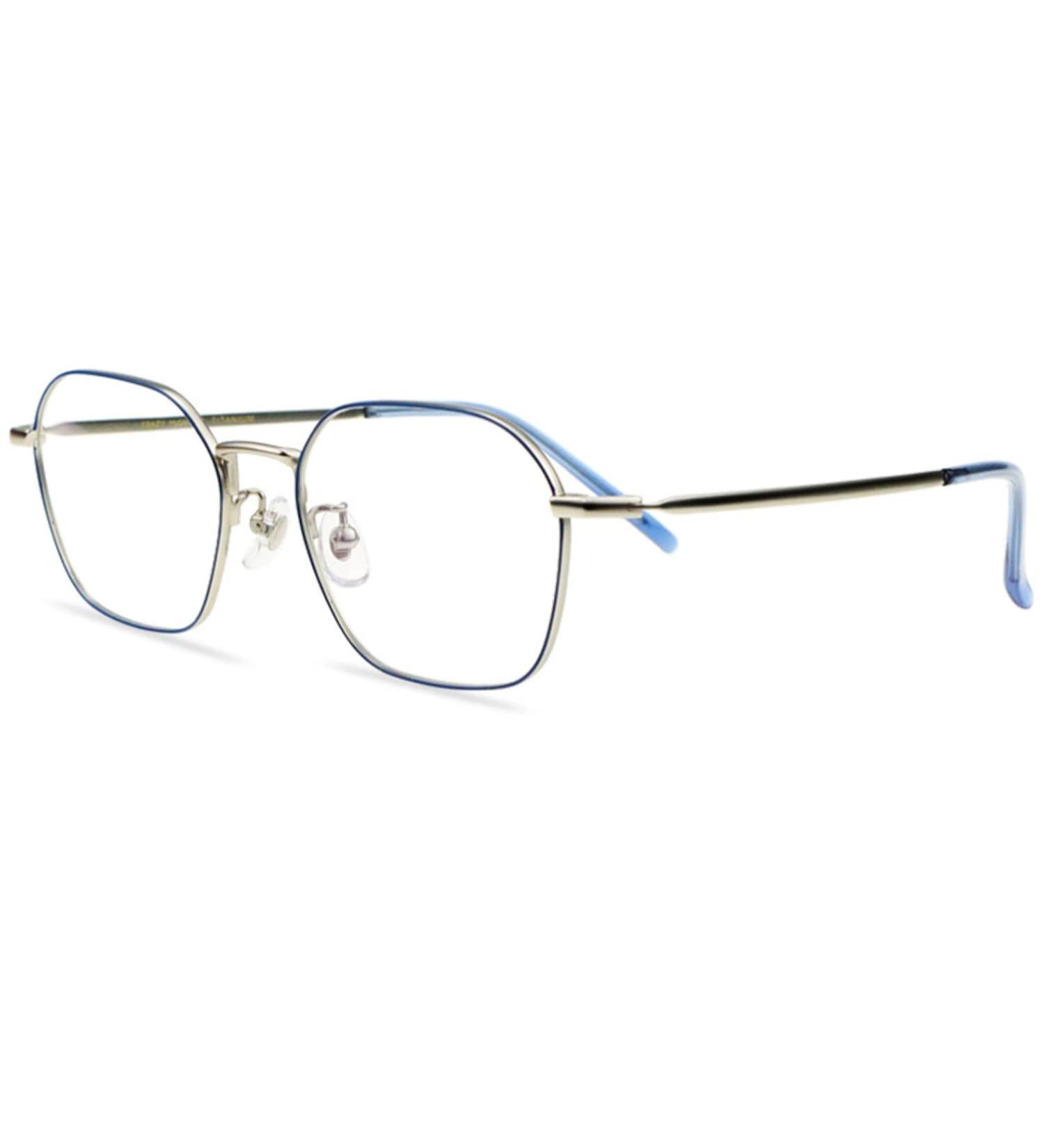 Riccie Men's Reintitan Anti-Blue Light Reading Glasses | HD Aspherical Resin Diopter +0.5 to +3.0 - Protect Your Eyes Worldwide - Buy Online on GoSupps.com
