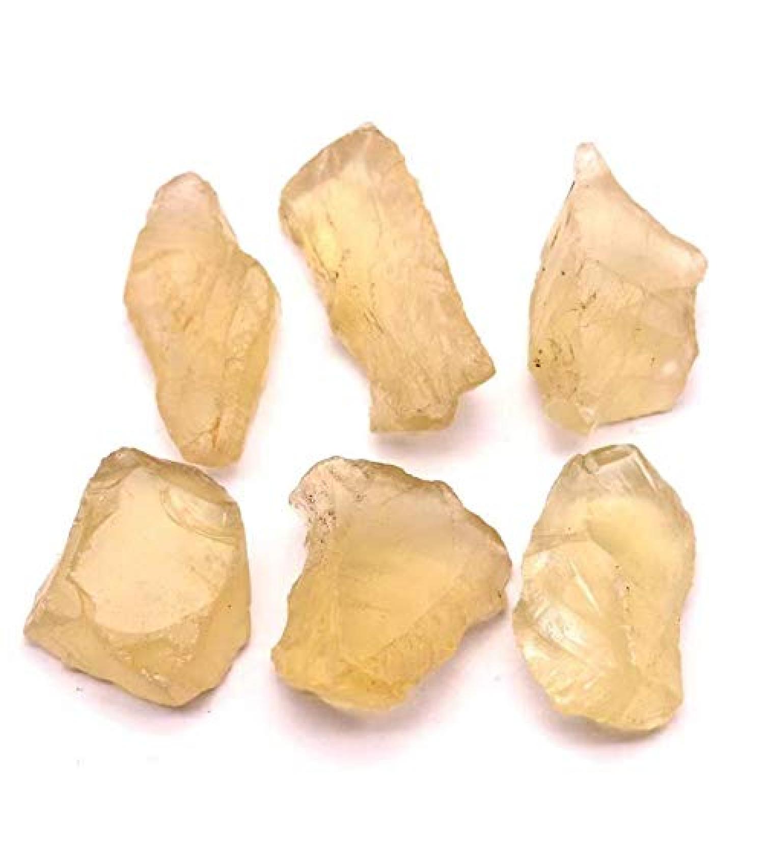 Natural Citrine Crystal Crushed Stone 6pc Obelisk - Buy Online on GoSupps.com
