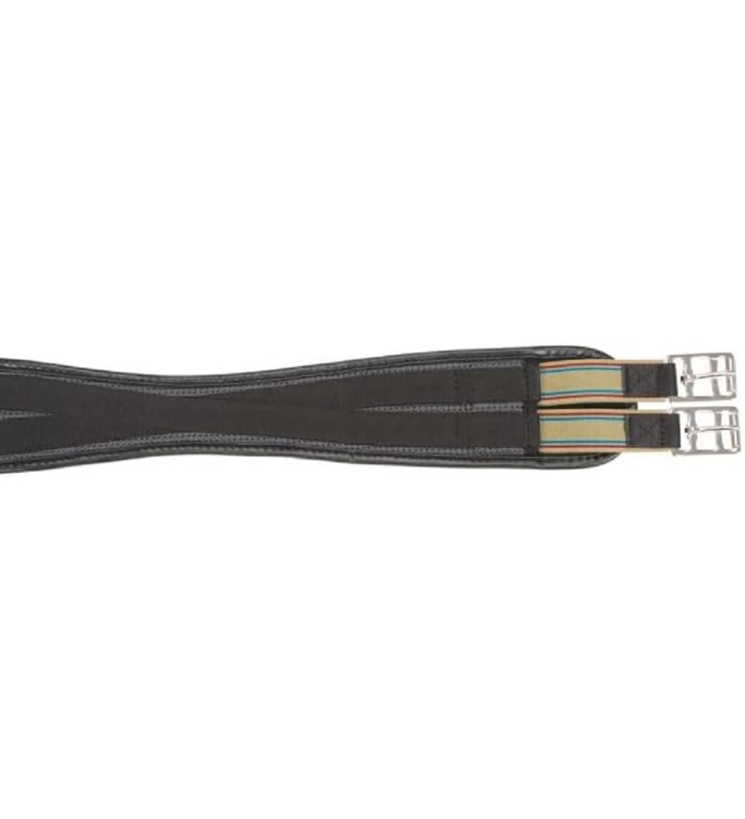 Kerbl Curved Black PU Saddle Girth 125cm - Premium Quality Equestrian Gear for Optimal Performance - Buy Online on GoSupps.com