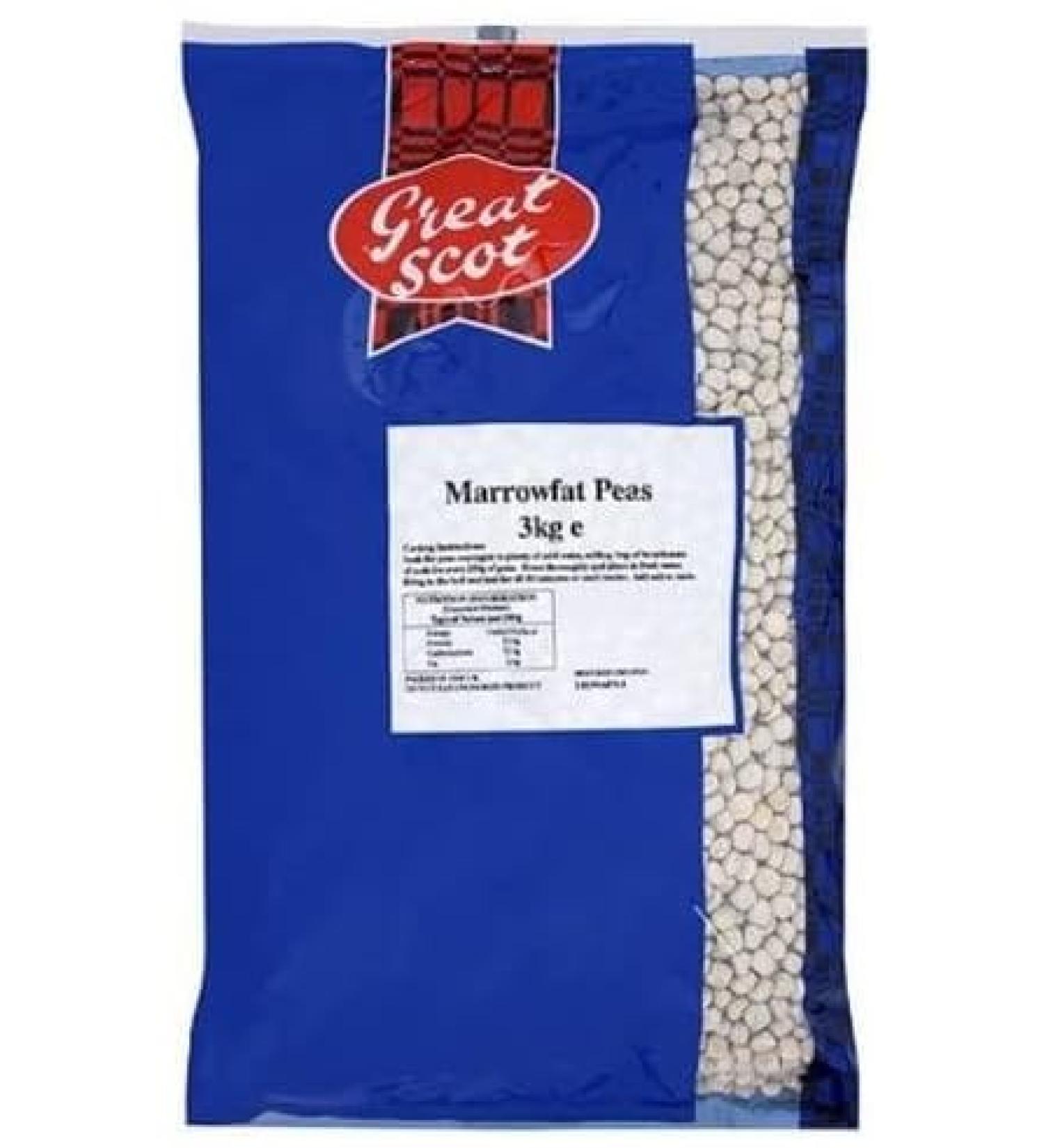 Great Scot Marrowfat Peas 3kg