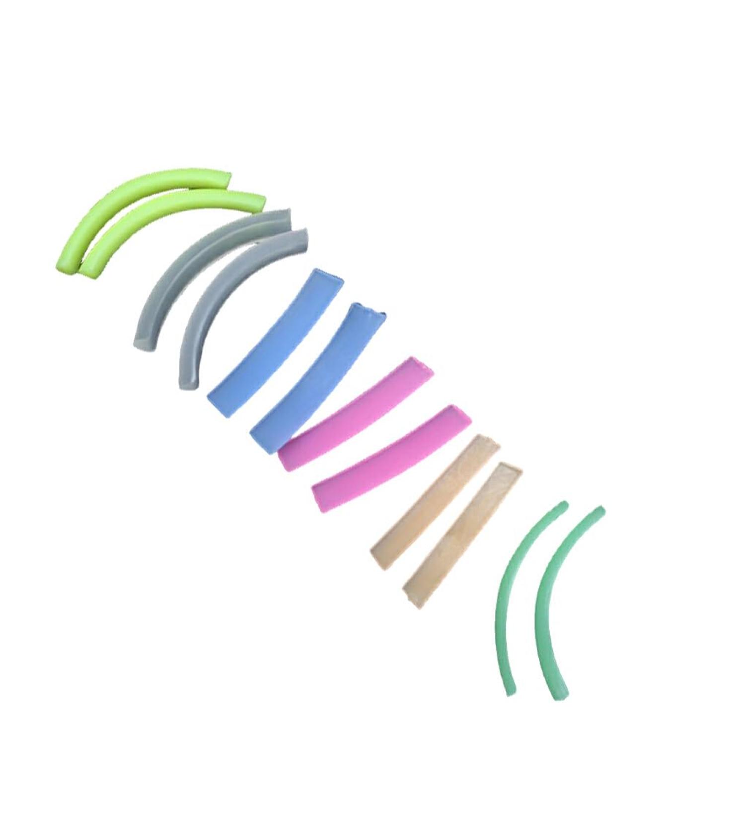 dijiusidy 6 Pairs Eyelash Curling Tool Reusable Silicone Eye Lash Grafting Tools Makeup Beauty Supply Home Professional Salon - Buy Online on GoSupps.com