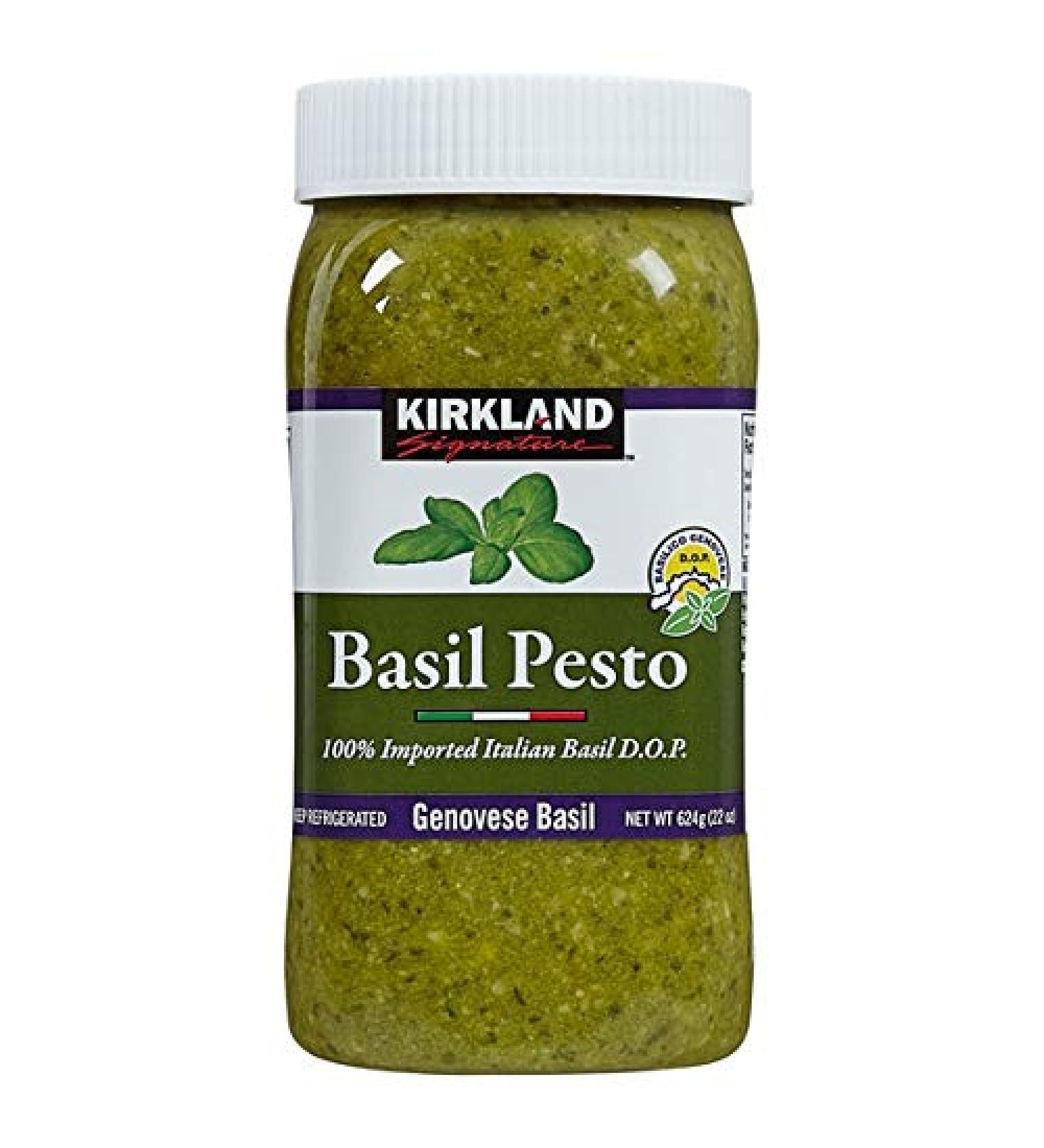 Kirkland Signature Expect More Italian Basil Pesto, 22 oz
