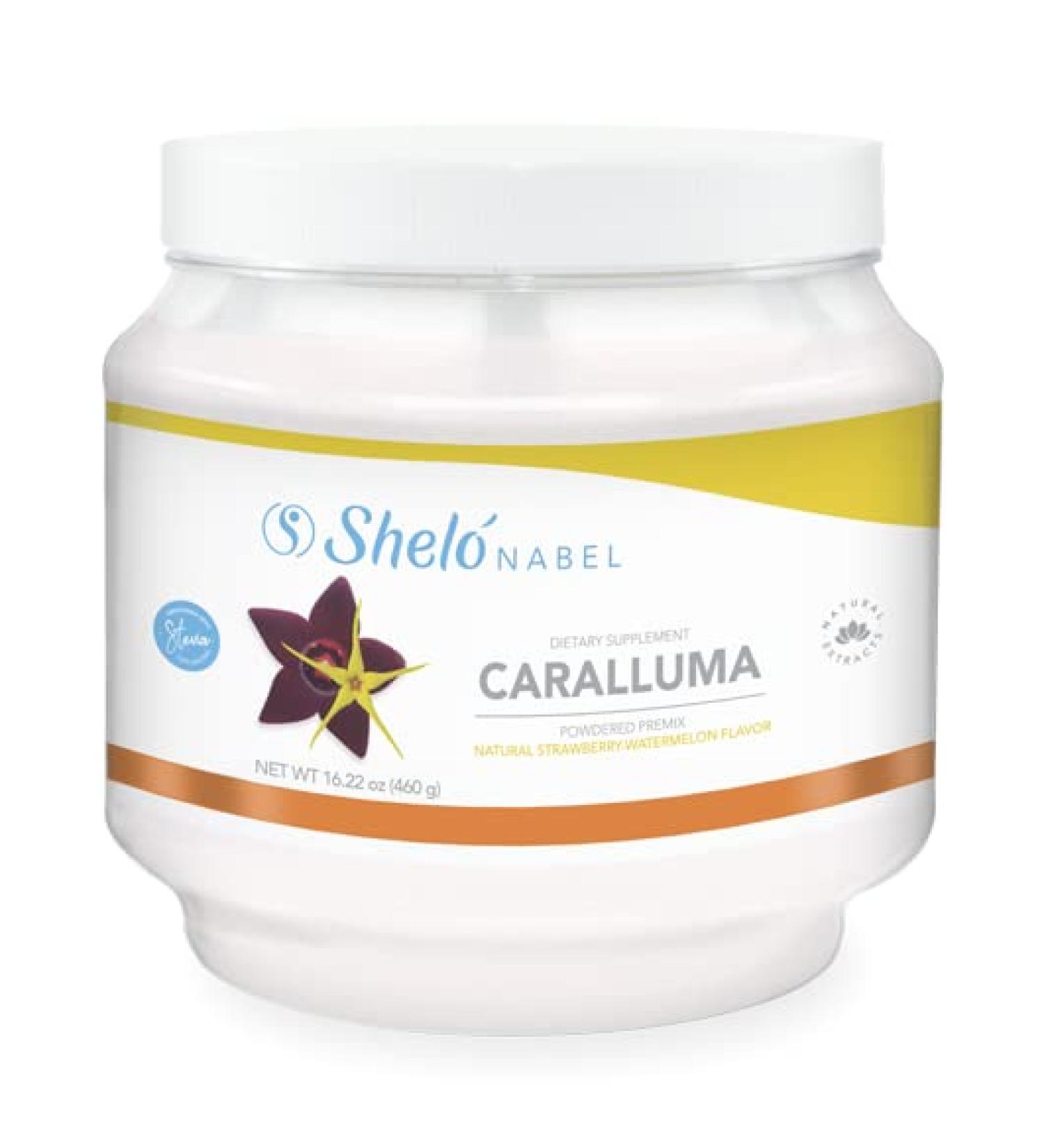 Shelo Nabel Caralluma Drink 460g - Strawberry-Watermelon Flavored Dietary Supplement - Buy Online on GoSupps.com