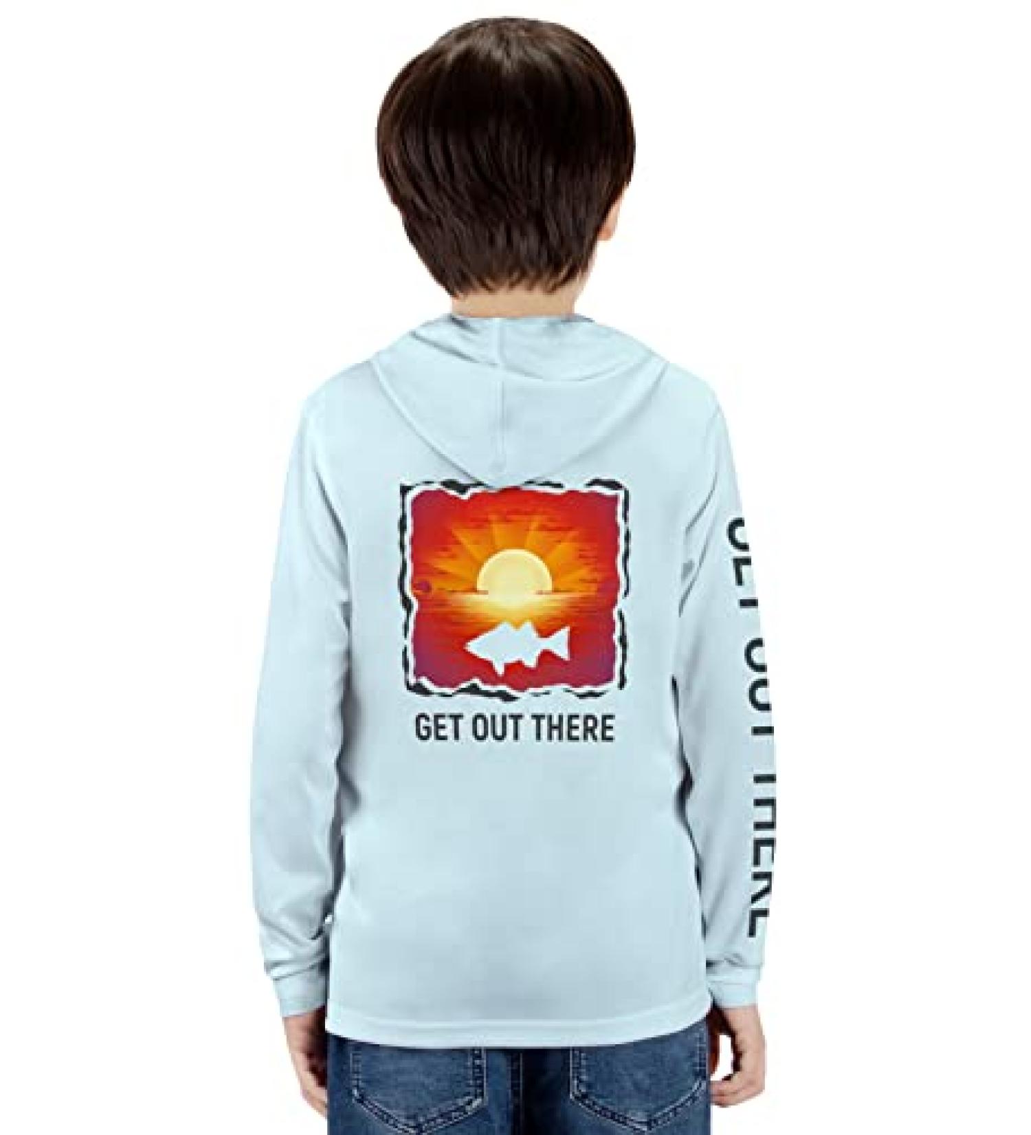 Youth fishing sweatshirts clearance