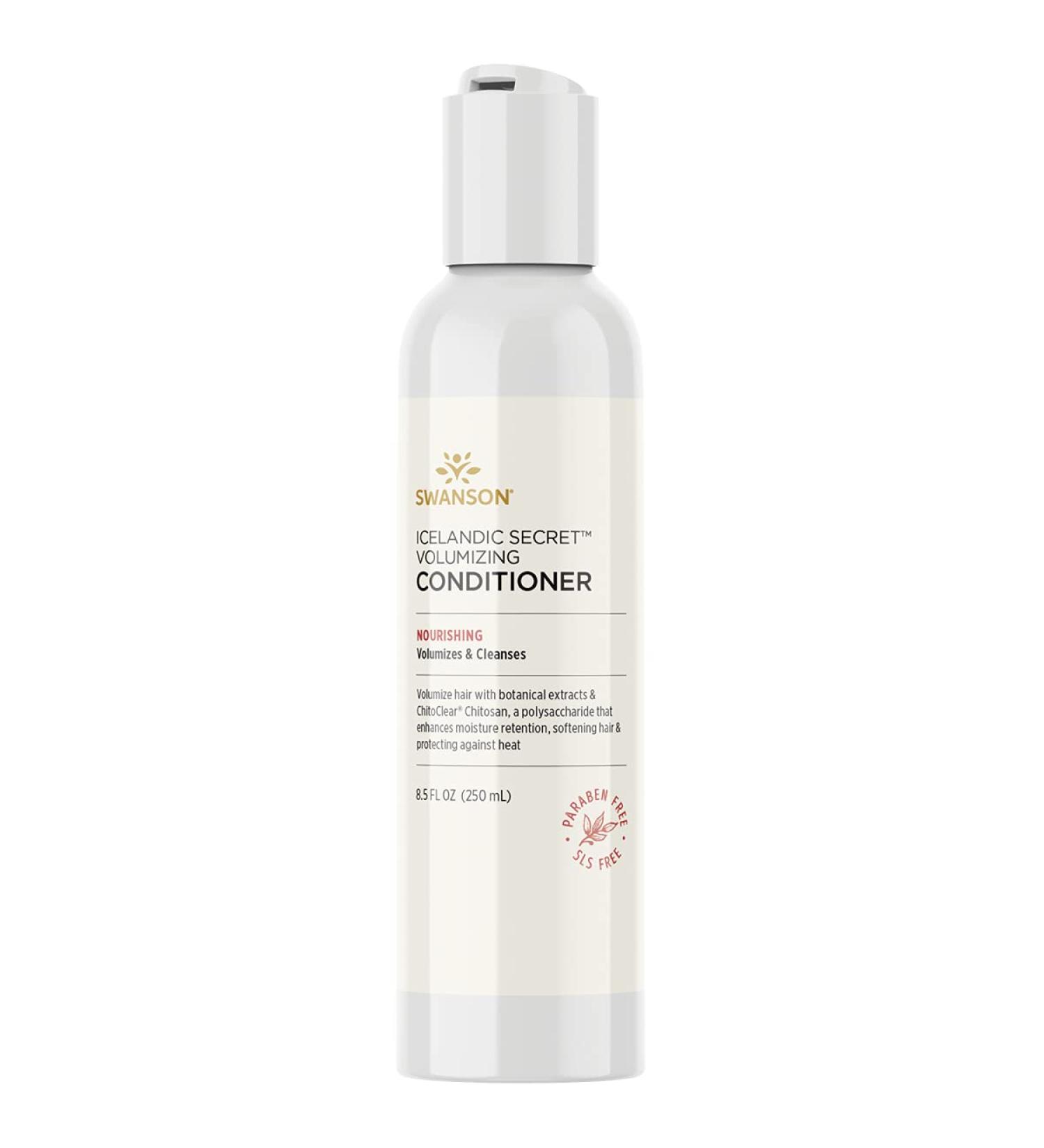 Swanson Icelandic Secret Volumizing Conditioner with Chitoclear - 8.5 fl oz (250 ml) - International Shipping Available - Buy Online on GoSupps.com