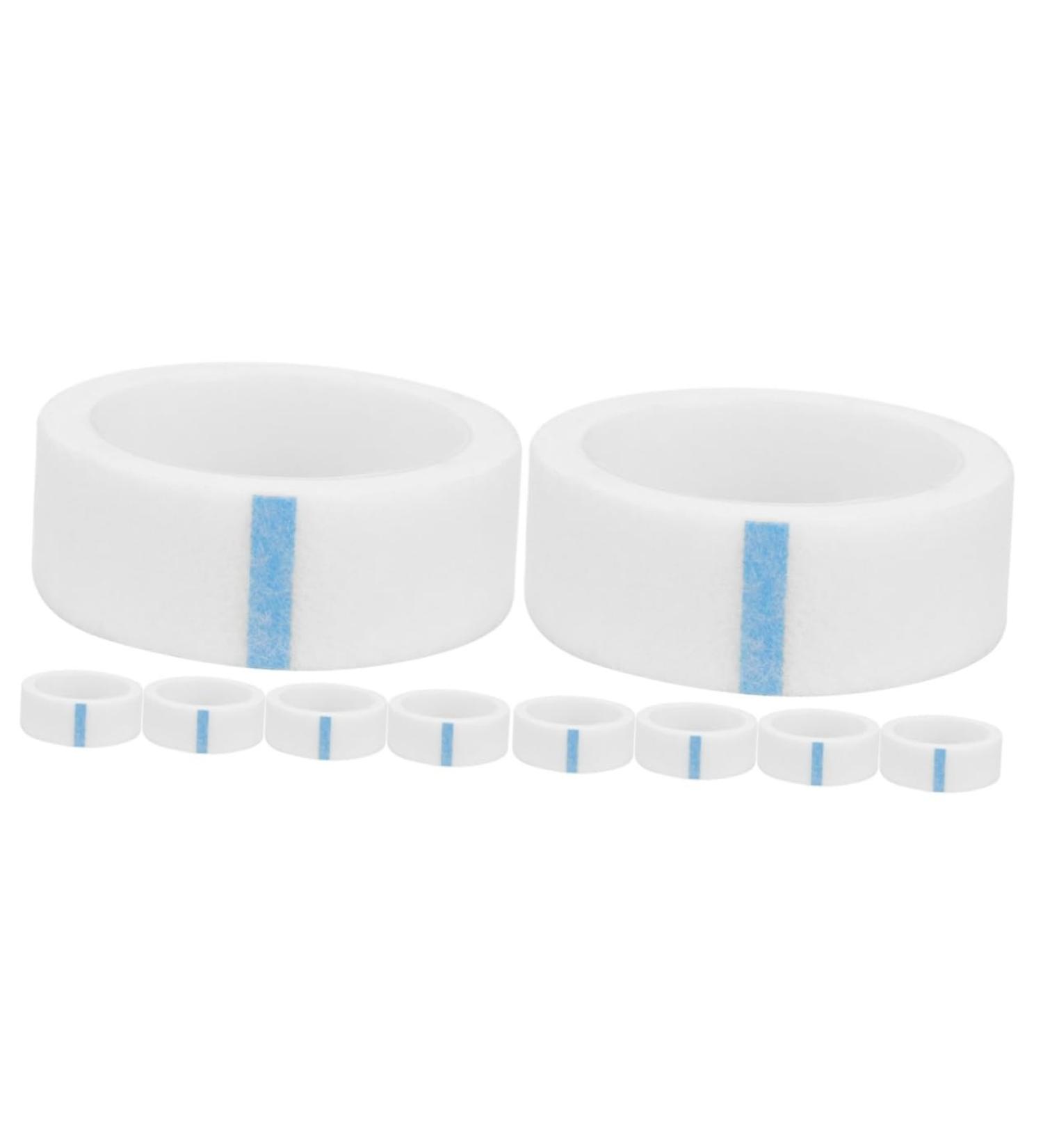 FRCOLOR 10 Rolls Non-Woven Fabric Eye Pads for Lash Extensions | Beauty Tape & Supplies | Durable Invisible & Versatile Lash & Garment Tape - Buy Online on GoSupps.com