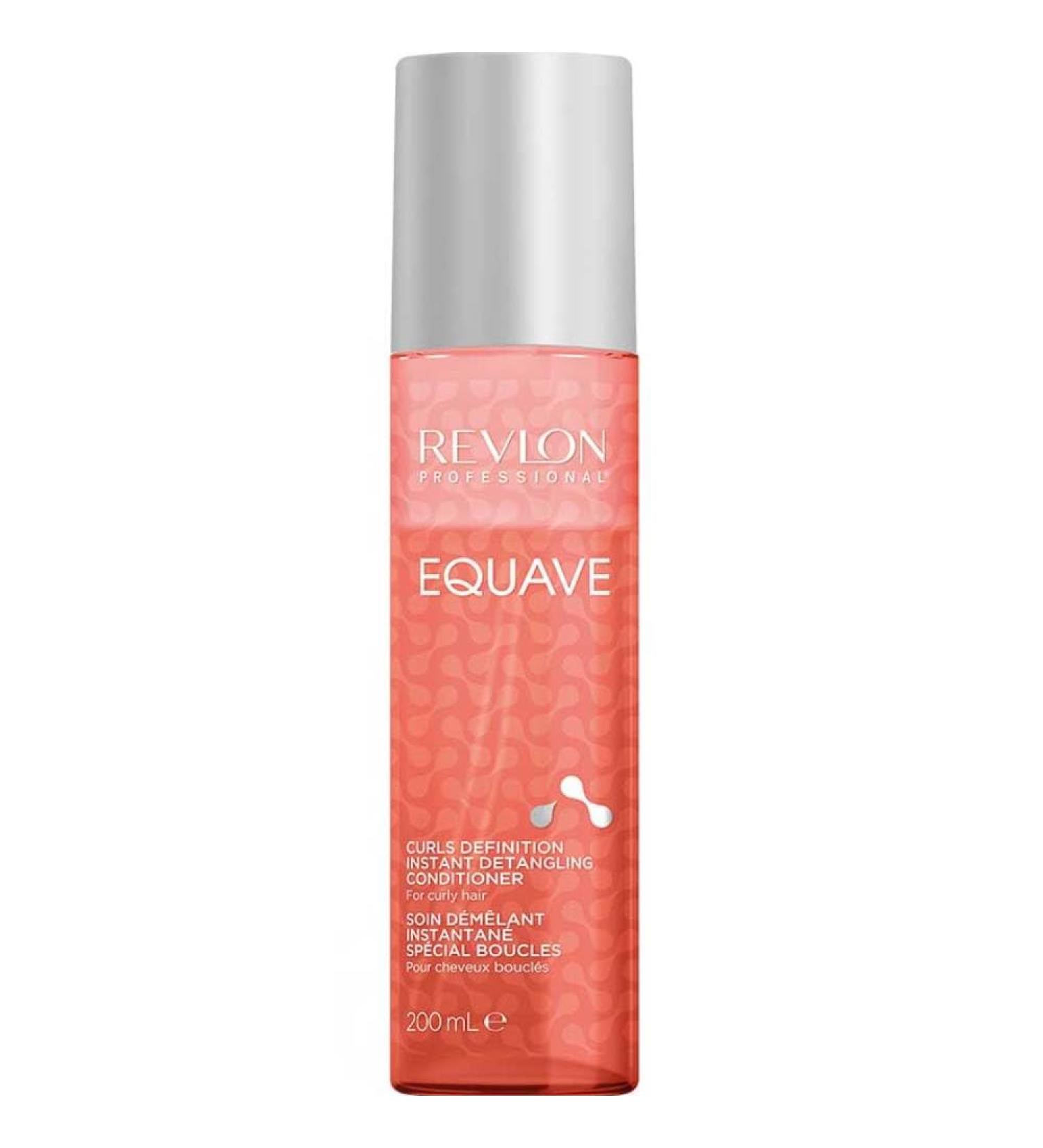 Revlon Professional Equave Two-Phase Detangling Hair Care - Professional Curl Activator - Curly Hair Care - Hair Curler - Rinse-Free Hair Care - 200 ml - Buy Online on GoSupps.com