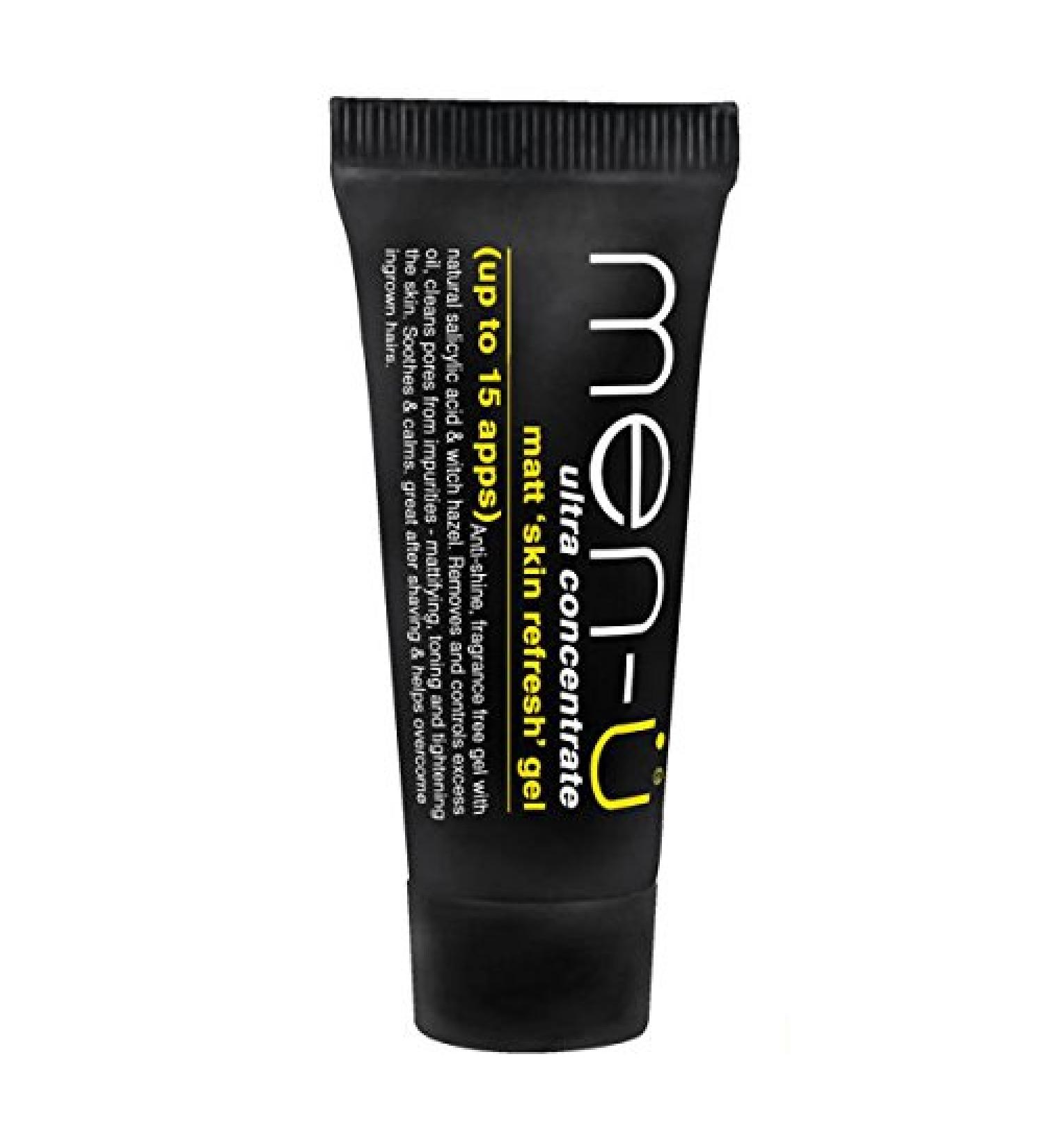 Apply facial cleansing water Buddy matt Skin Refresh Gel 15 ml