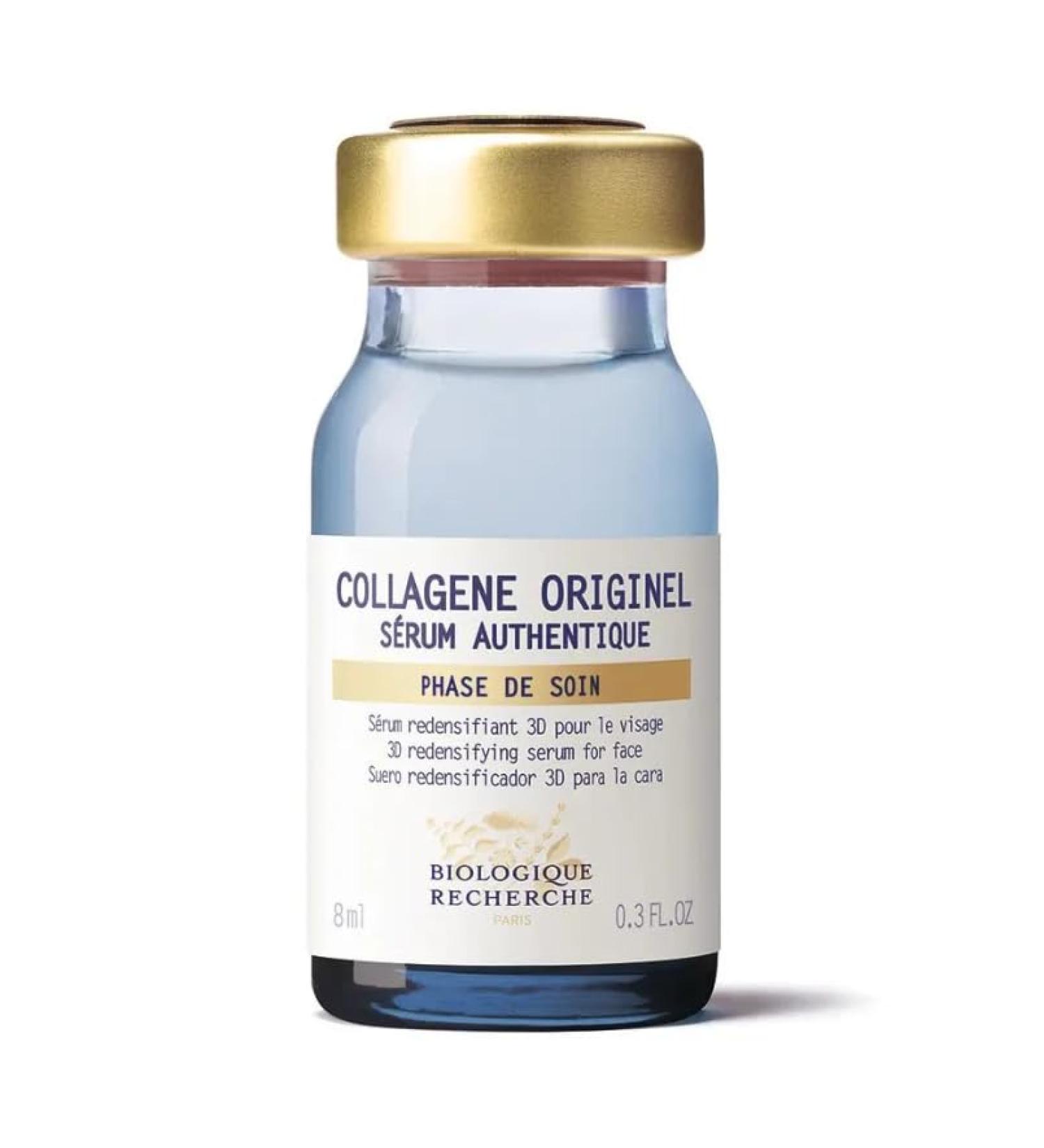 BIOLOGIQUE RECHERCHE COLLAGENE ORIGINEL Serum 0.3 Fl. Oz Blue