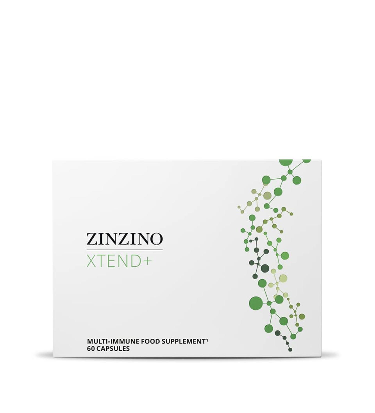  ZinZino ZinZino Xtend+ - Multivitamin Complex with Vitamins Minerals Polyphenols & Q10 - Vegan - 60 Tablets - Buy Online on GoSupps.com