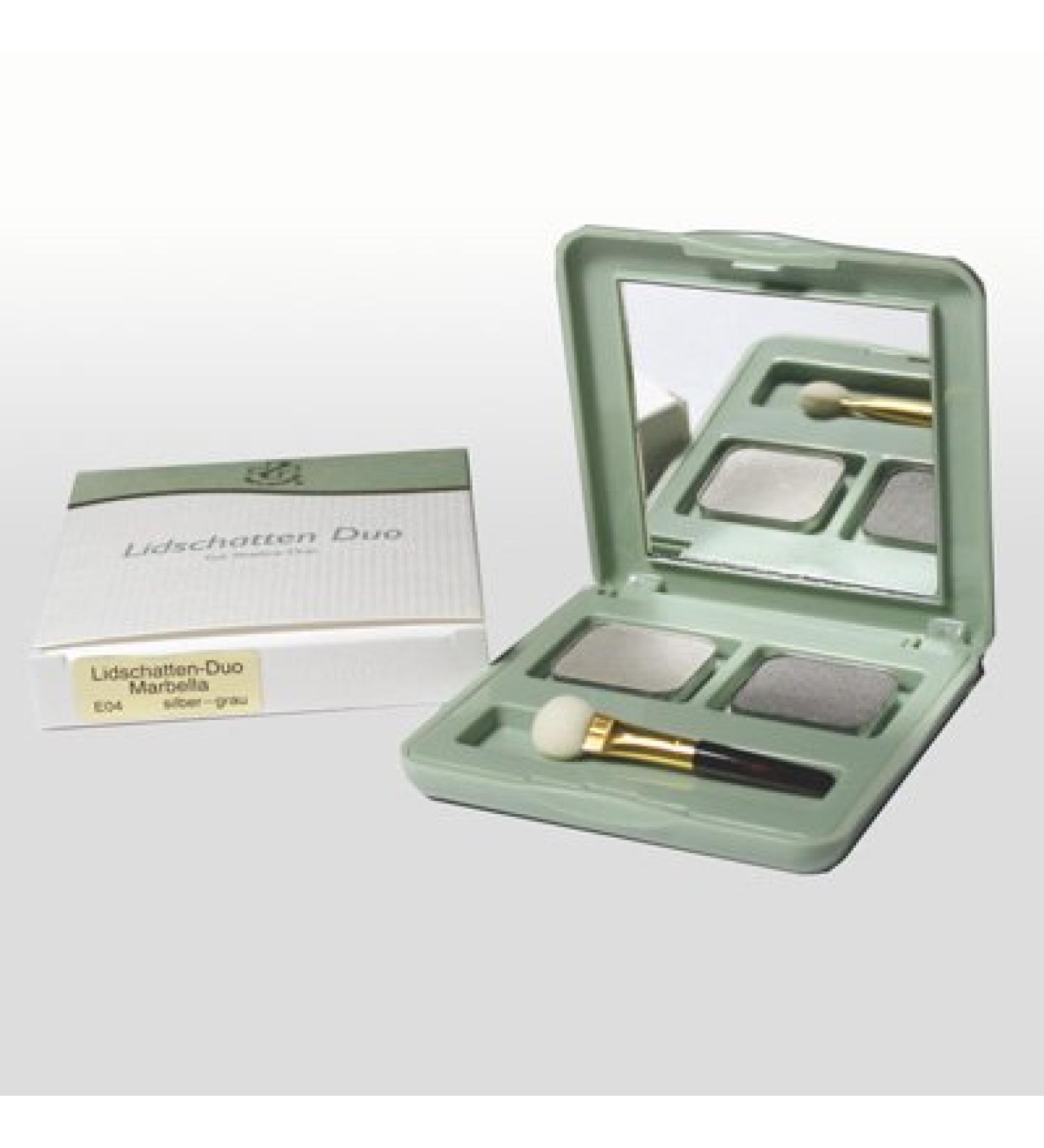 Hagina eyeshadow duo Marbella colours silver-grey 3g