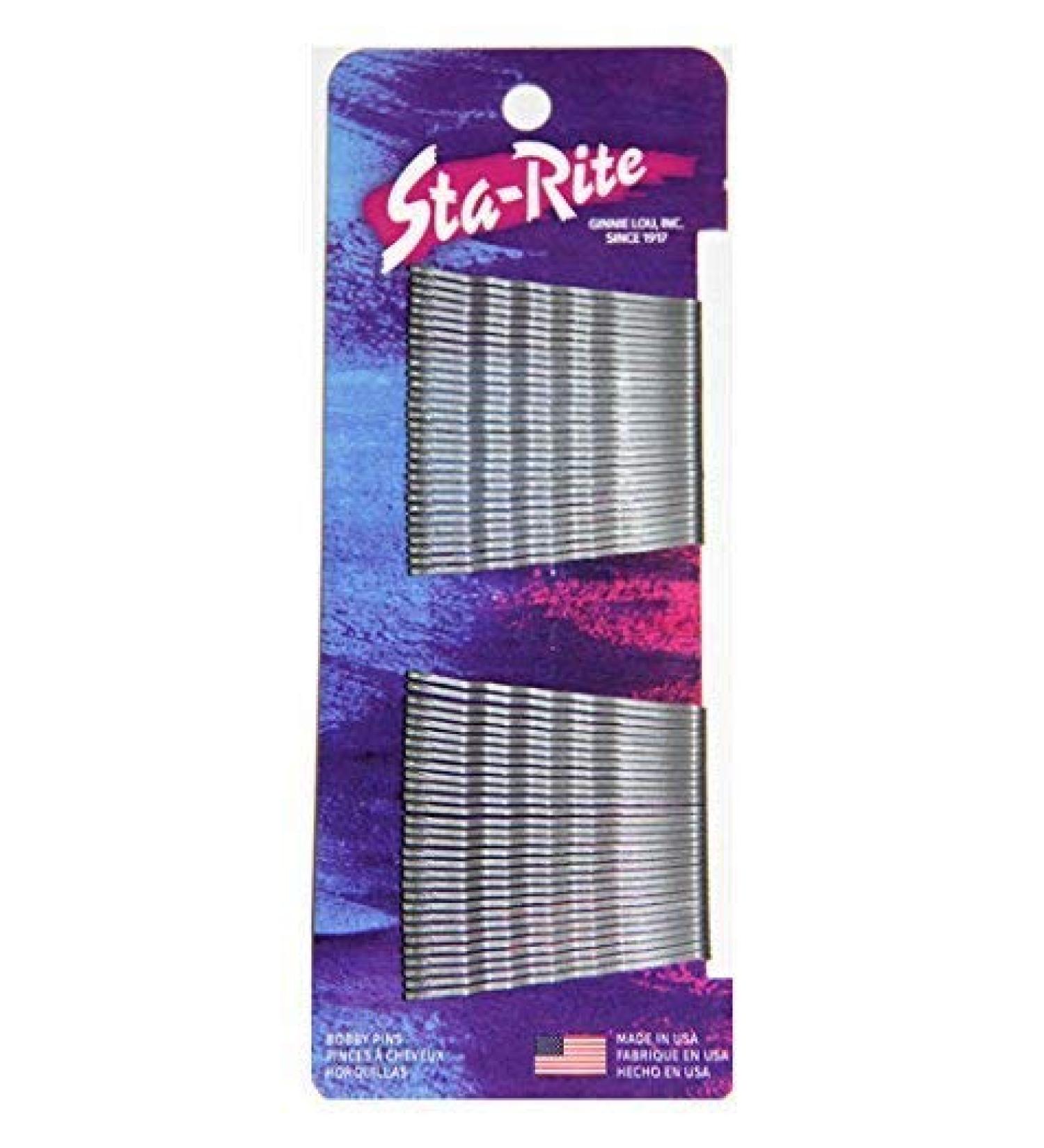Sta-Rite Bobby Pins 1353 Silver 60 count
