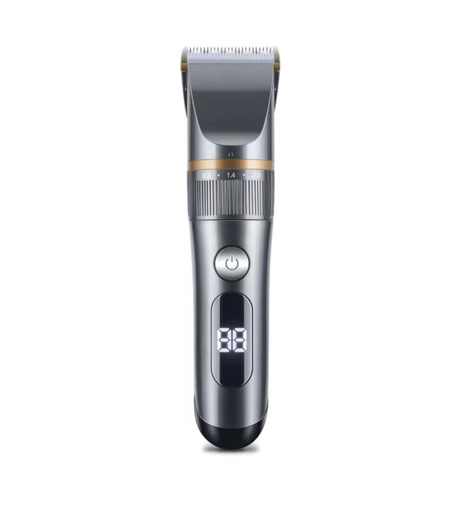 Buy Rechargeable Full Body Washing Hair Clipper - Electric Self-Scraping Hair Clipper 185mm Gray for Premium Grooming - Buy Online on GoSupps.com