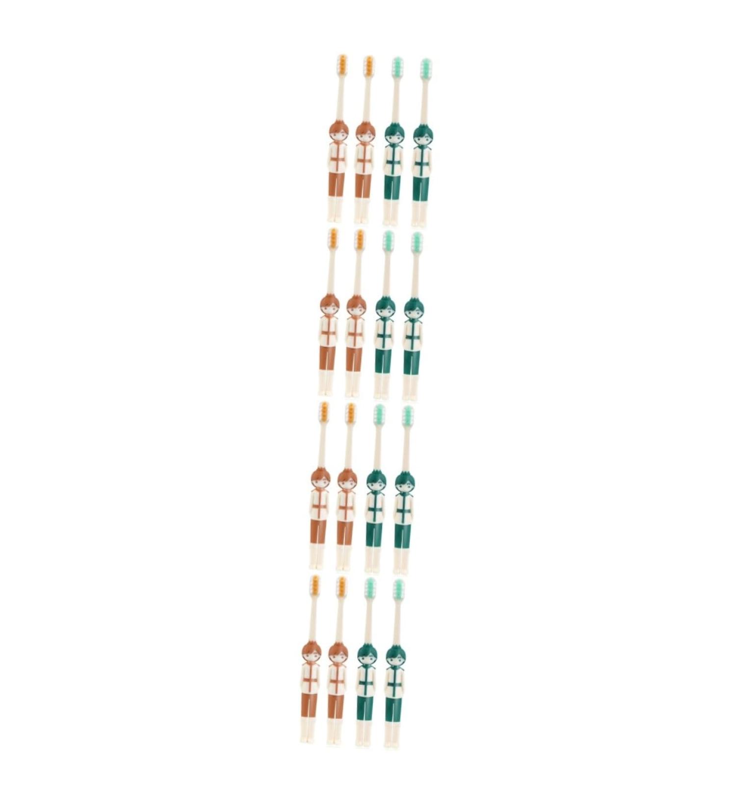 Healeved 16 STK Children's Cartoon Toothbrushes - Travel Toothbrushes & Kids' Oral Care Supplies - Buy Online on GoSupps.com