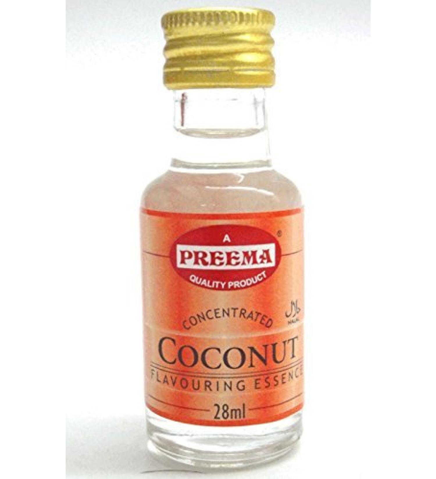 6 x PURE COCONUT ESSENCE COOKING FOOD CAKES BAKING FLAVOUR FRUIT ESSENCE