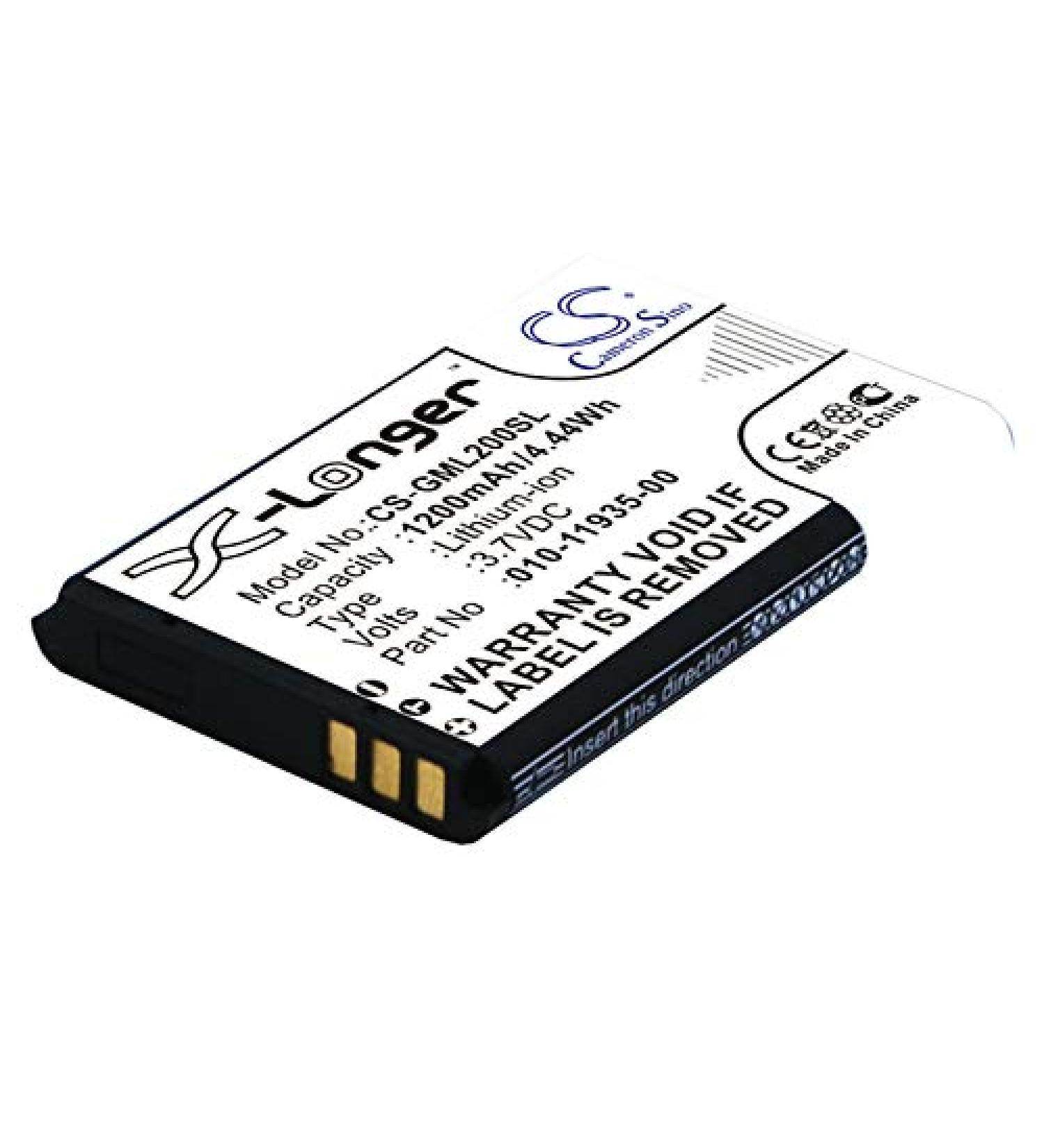 1200mAh Battery Replacement for 010-02184-01 010-01055-15 010-11935-00 (3.7V) - Best Rechargeable Battery for Electronics - Buy Online on GoSupps.com