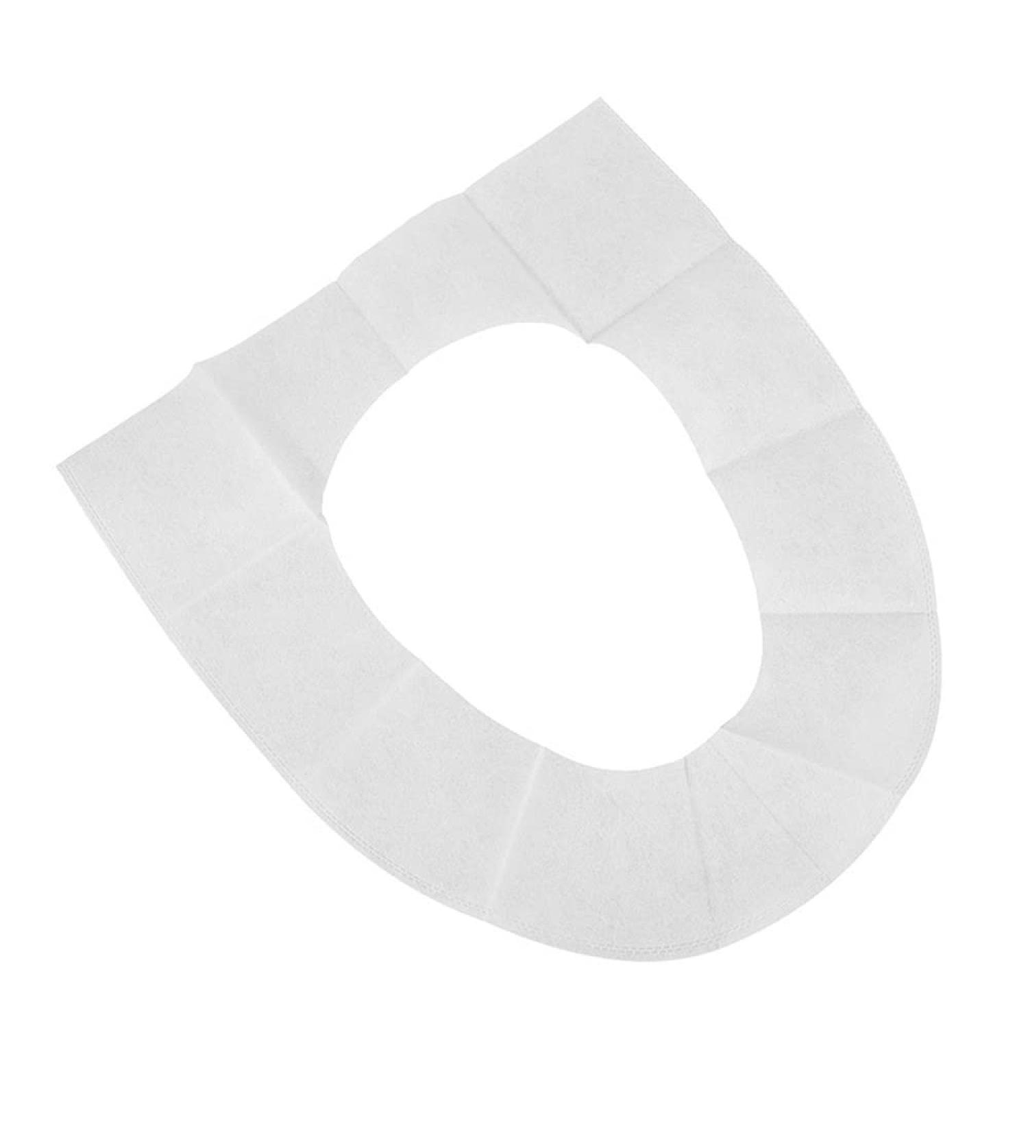 Disposable Toilet Seat Covers 50 Packs Non-Woven Individually Wrapped Clean Safe Skin-Friendly Convenient Soft Non-Slip Moisture-Resistant Suitable for Travel and Business Trips - Buy Online on GoSupps.com