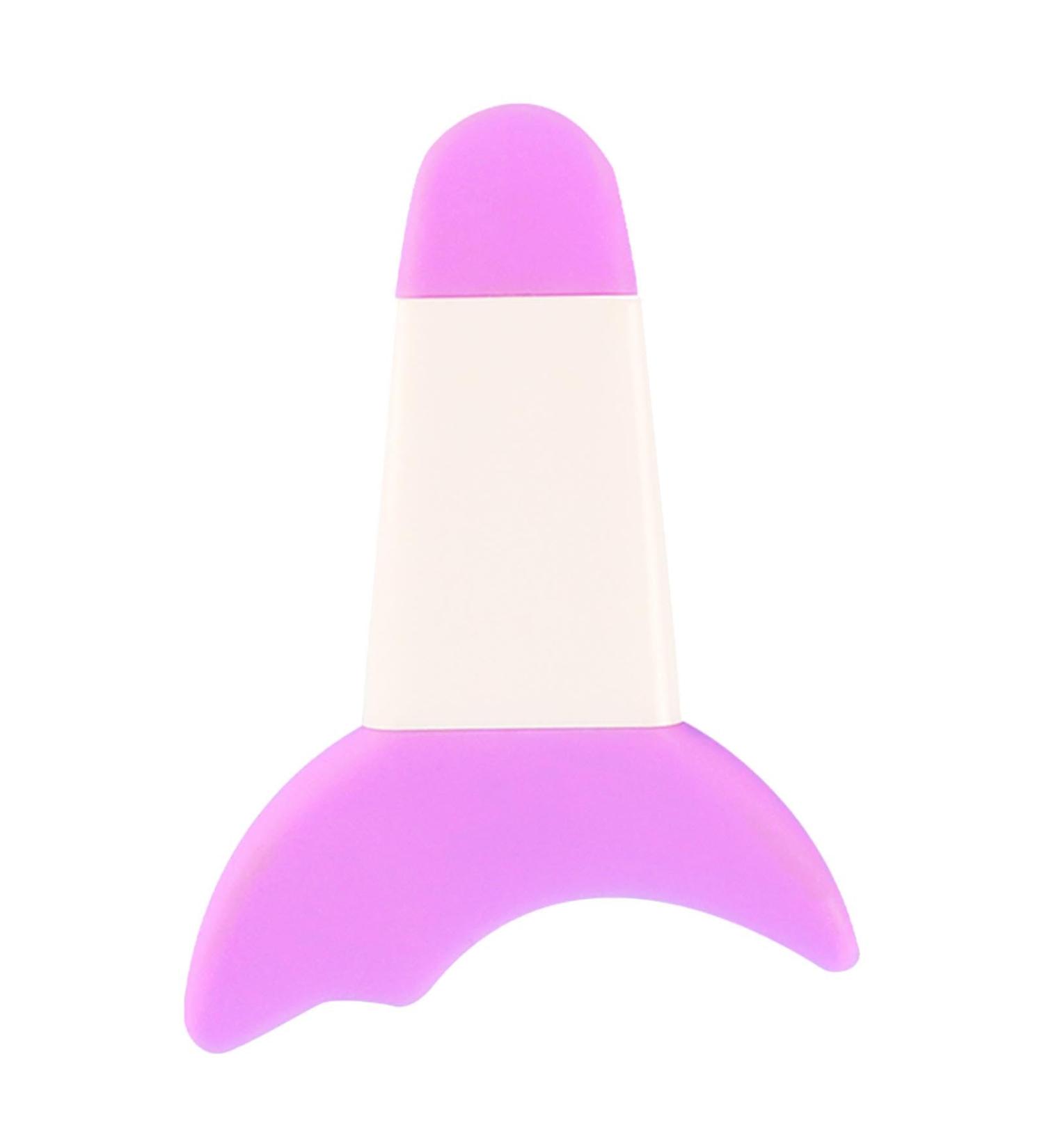 Eyelash Eyeline Guard 2 Curves Precise Application Prevent Multifunctional Easy to Use Silicone Material for Eyeshadow Guide (Purple) - Buy Online on GoSupps.com