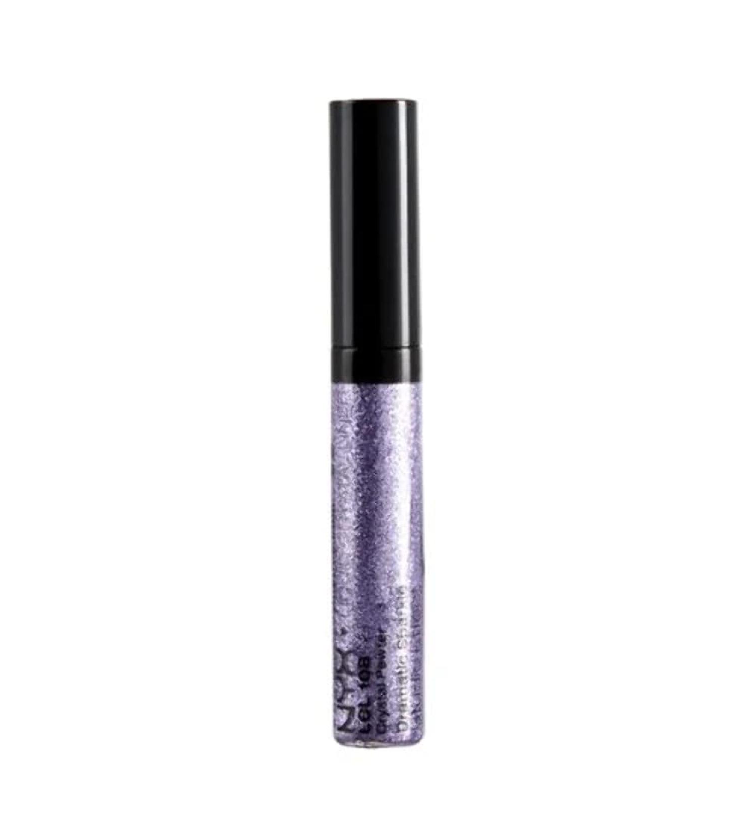 NYX Professional Makeup Liquid Crystal Liner  Crystal Pewter  0.17 Ounce (Pack of 2) Crystal Pewter 2 Count (Pack of 1)