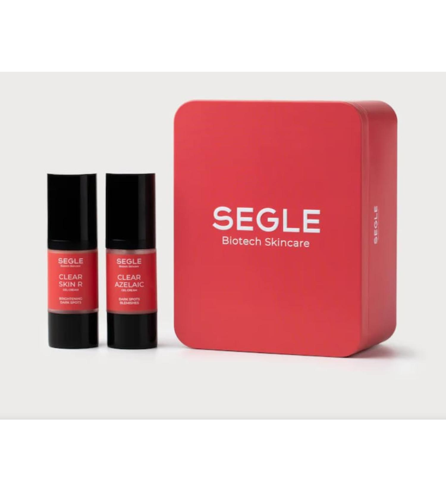  Segle Clinical Segle Day and Night Depigmenting Pack | Clear Azelaic and Clear Skin R | Intensive depigmenting with azelaic acid retinol and vitamin C | Anti-dark spots and anti-aging - Buy Online on GoSupps.com