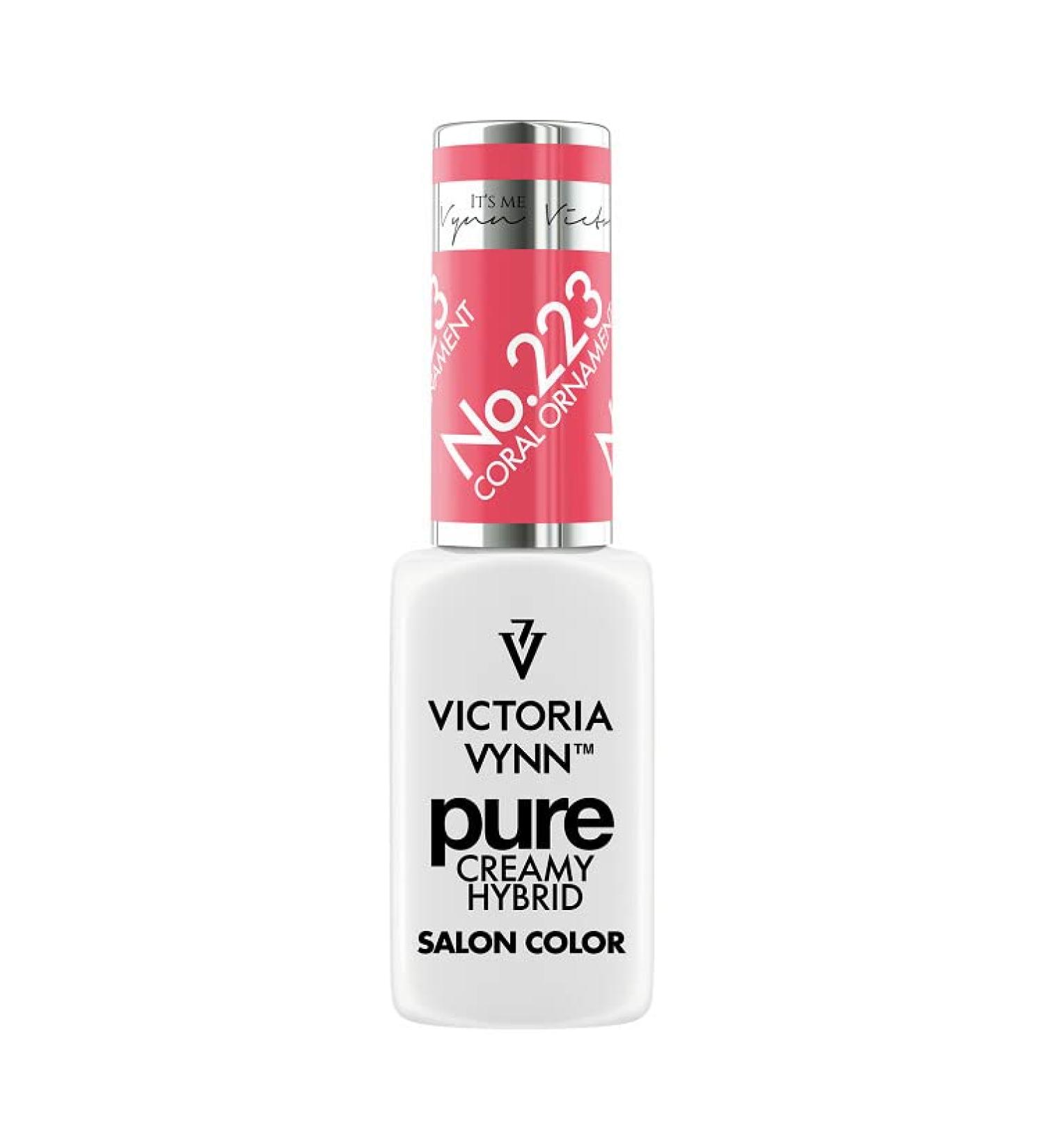VICTORIA VYNN Pure Creamy Hybrid 223 CORAL ORNAMENT 8 ml - Buy Online on GoSupps.com