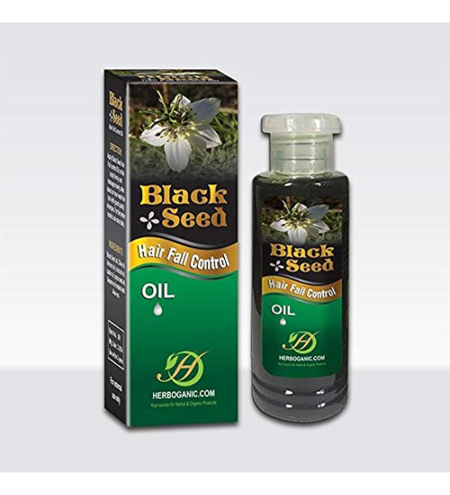 Herboganic Black Seed Oil for Hair Fall Control