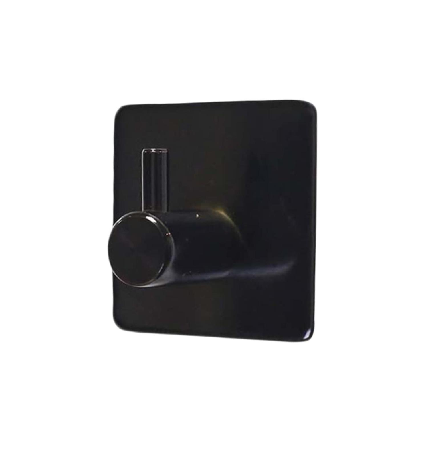 Alipis Stainless Steel Hooks Suction Hooks Wall Mount Single Hooks Hook up European Style Wall Hanging medium Black - Buy Online on GoSupps.com