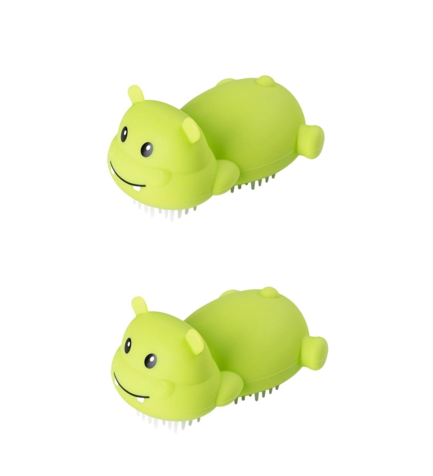 Frcolor 2-in-1 Shampoo Brush & Scalp Massager | Massage Comb & Shower Brush | Ovulation Test Strips & Hair Care Sponge | Wooden Bathing Wadding for Baby & Pebble Gel - Buy Online on GoSupps.com